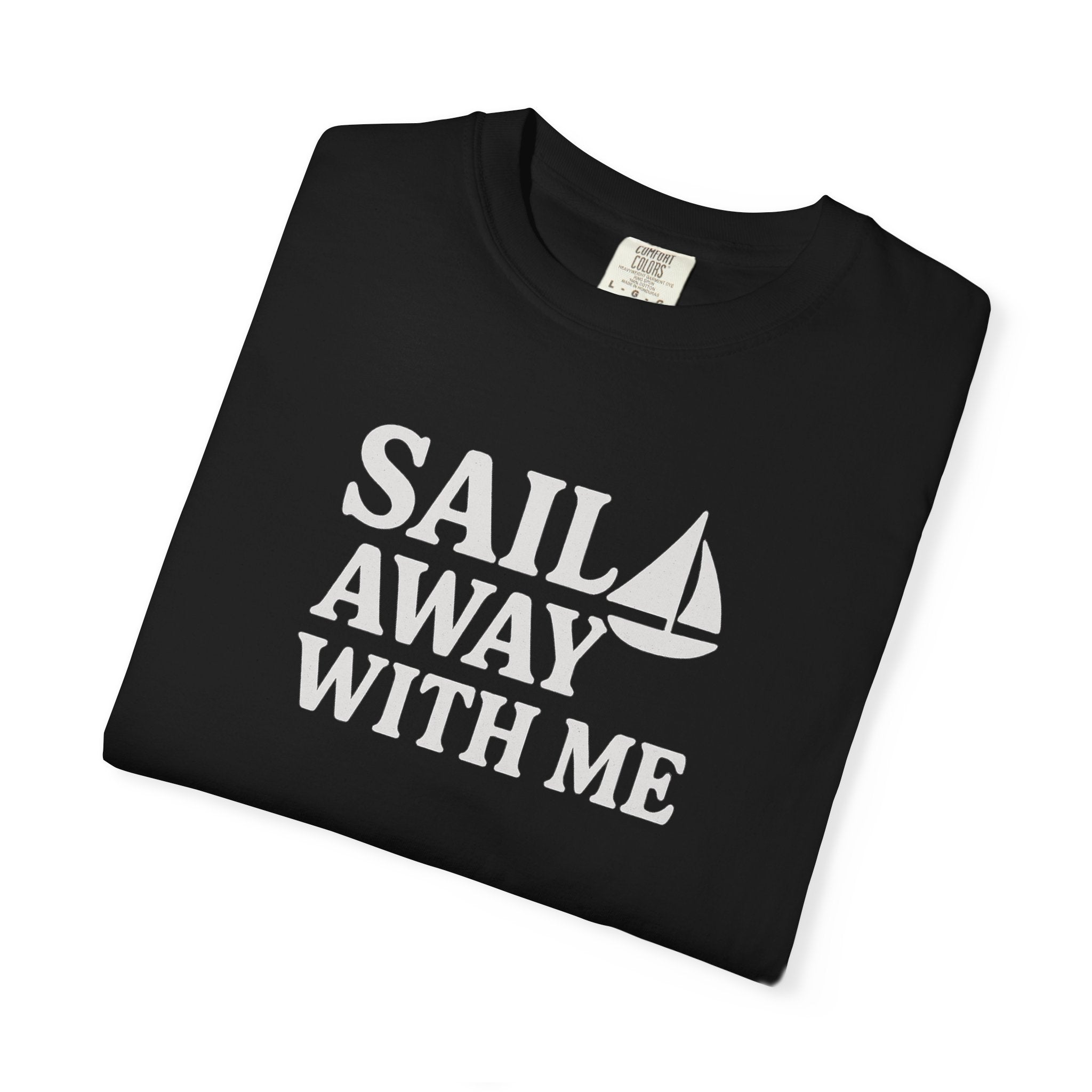 Maison Nautique "Sail Away With Me" Vintage Unisex Tee - Maison Nautique