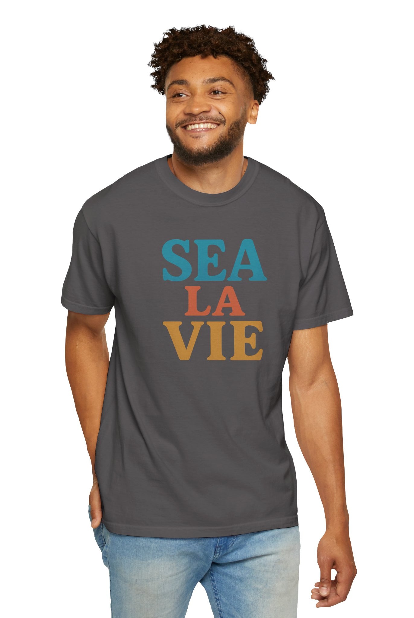 Maison Nautique "Sea La Vie" Vintage Tee, Unisex - Maison Nautique