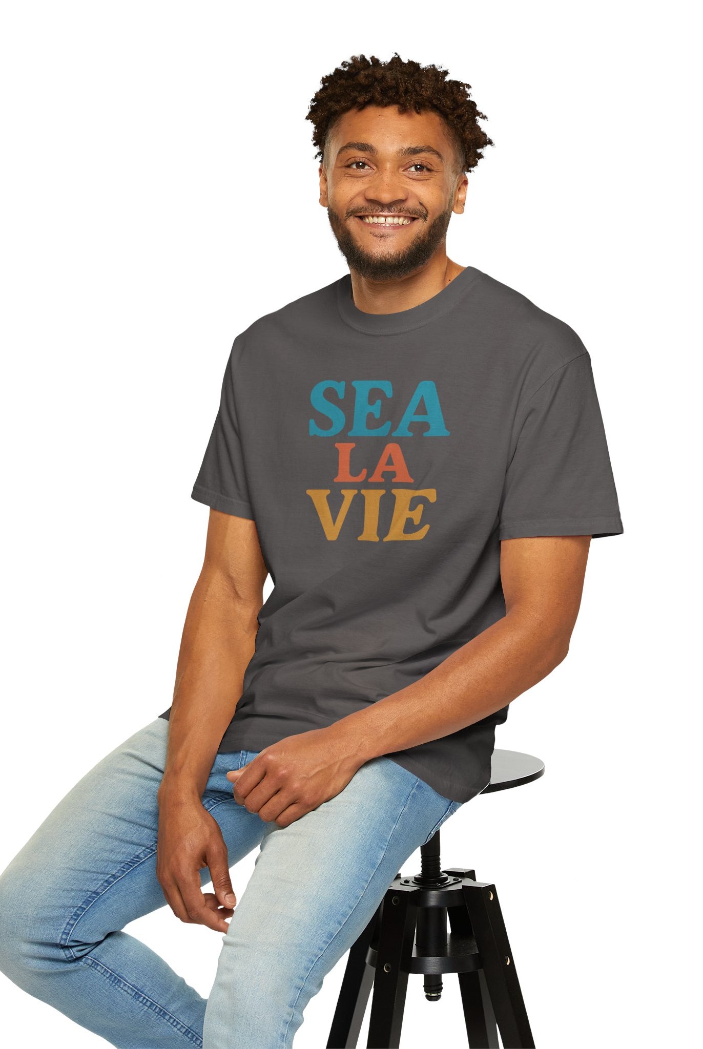 Maison Nautique "Sea La Vie" Vintage Tee, Unisex - Maison Nautique