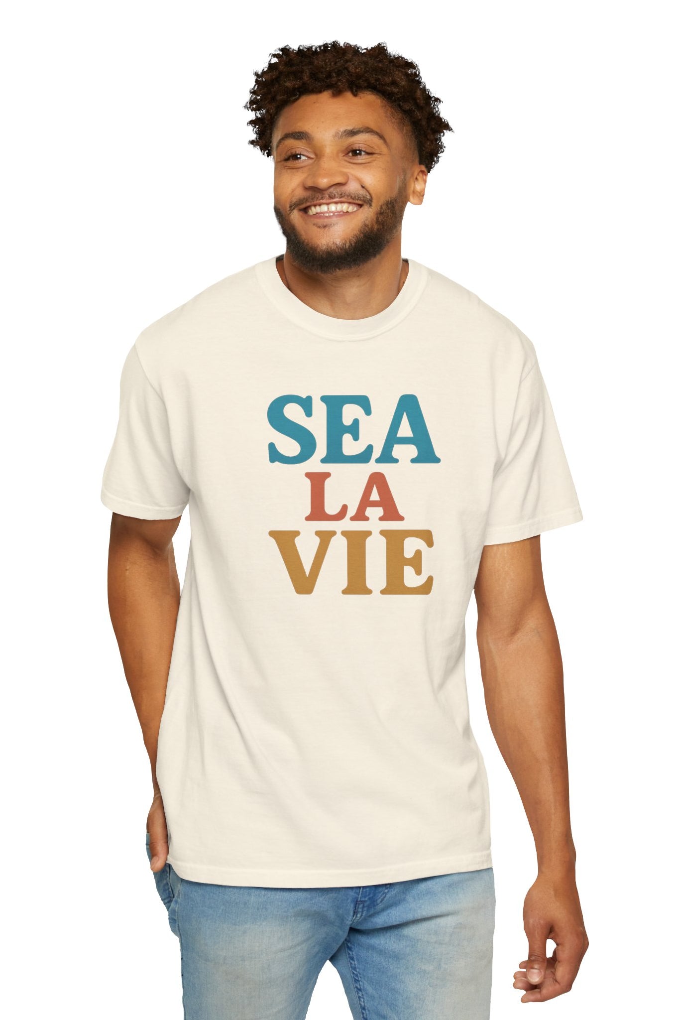 Maison Nautique "Sea La Vie" Vintage Tee, Unisex - Maison Nautique
