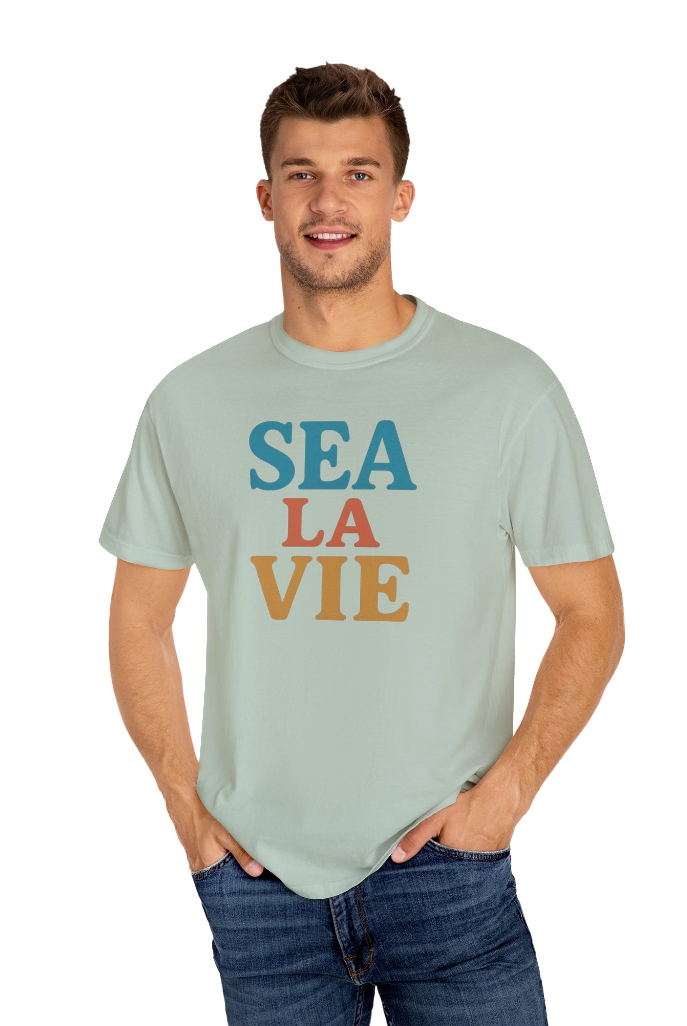 Maison Nautique "Sea La Vie" Vintage Tee, Unisex - Maison Nautique