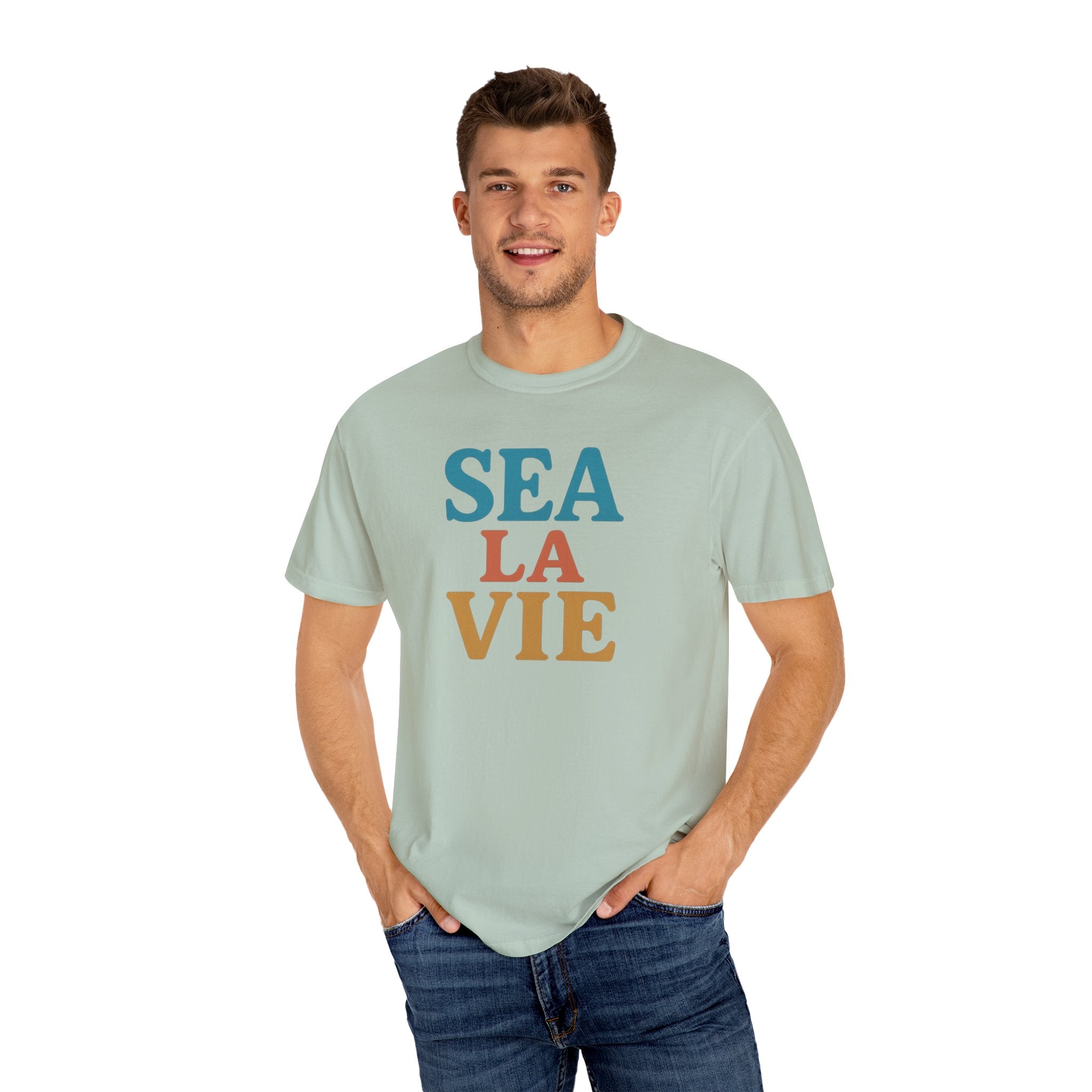 Maison Nautique "Sea La Vie" Vintage Tee, Unisex - Maison Nautique