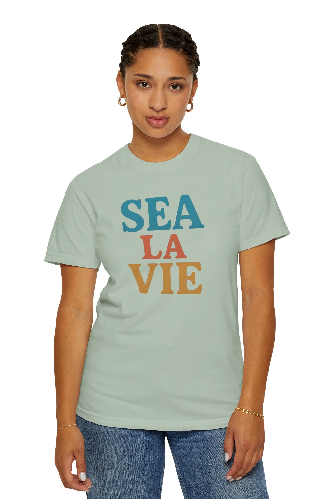 Maison Nautique "Sea La Vie" Vintage Tee, Unisex - Maison Nautique