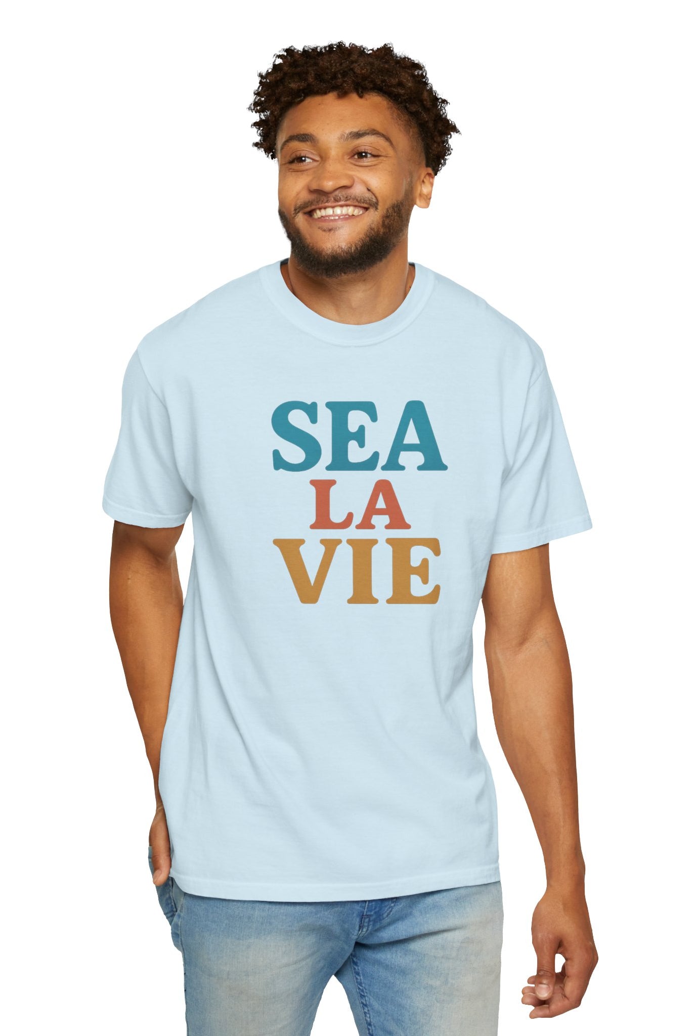 Maison Nautique "Sea La Vie" Vintage Tee, Unisex - Maison Nautique
