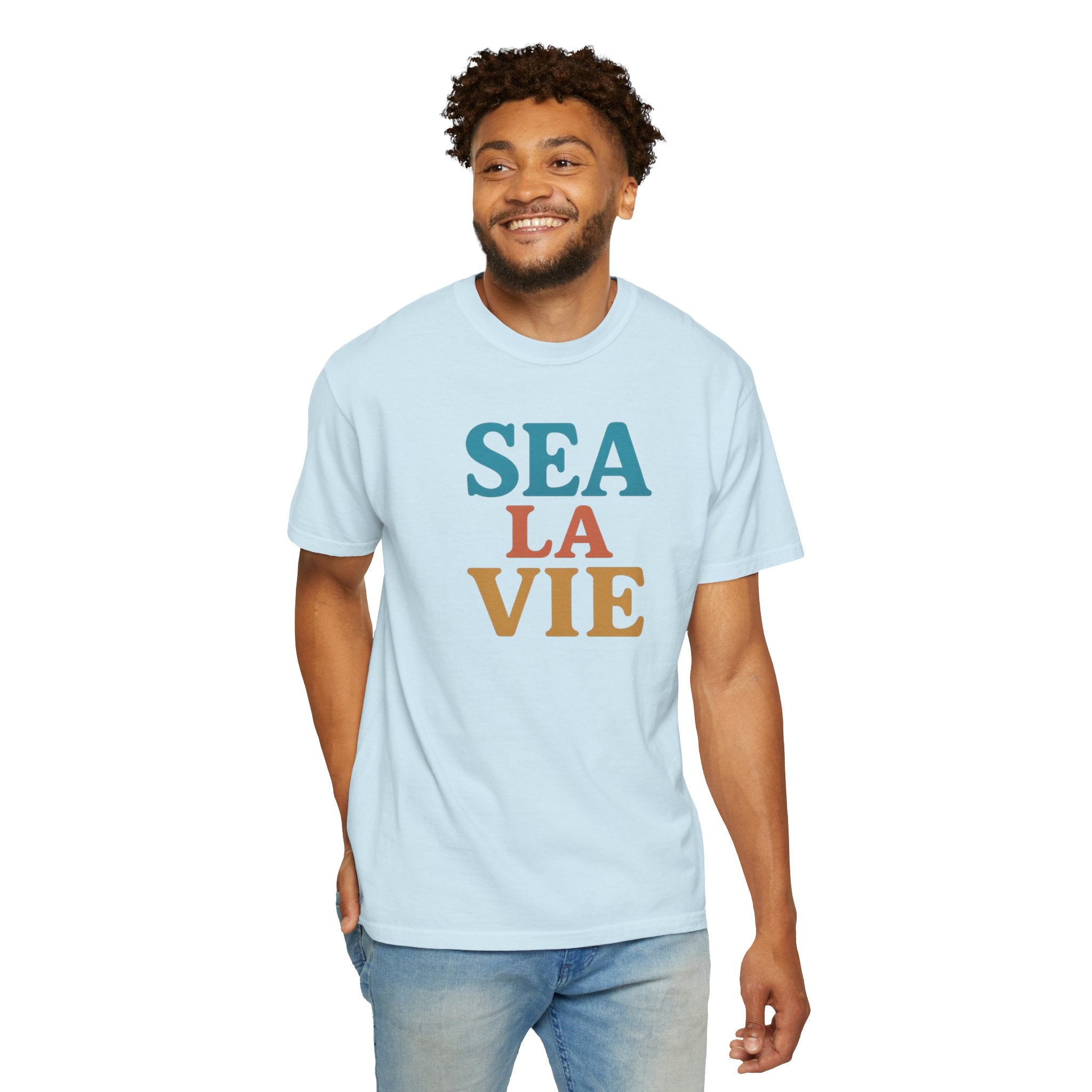 Maison Nautique "Sea La Vie" Vintage Tee, Unisex - Maison Nautique