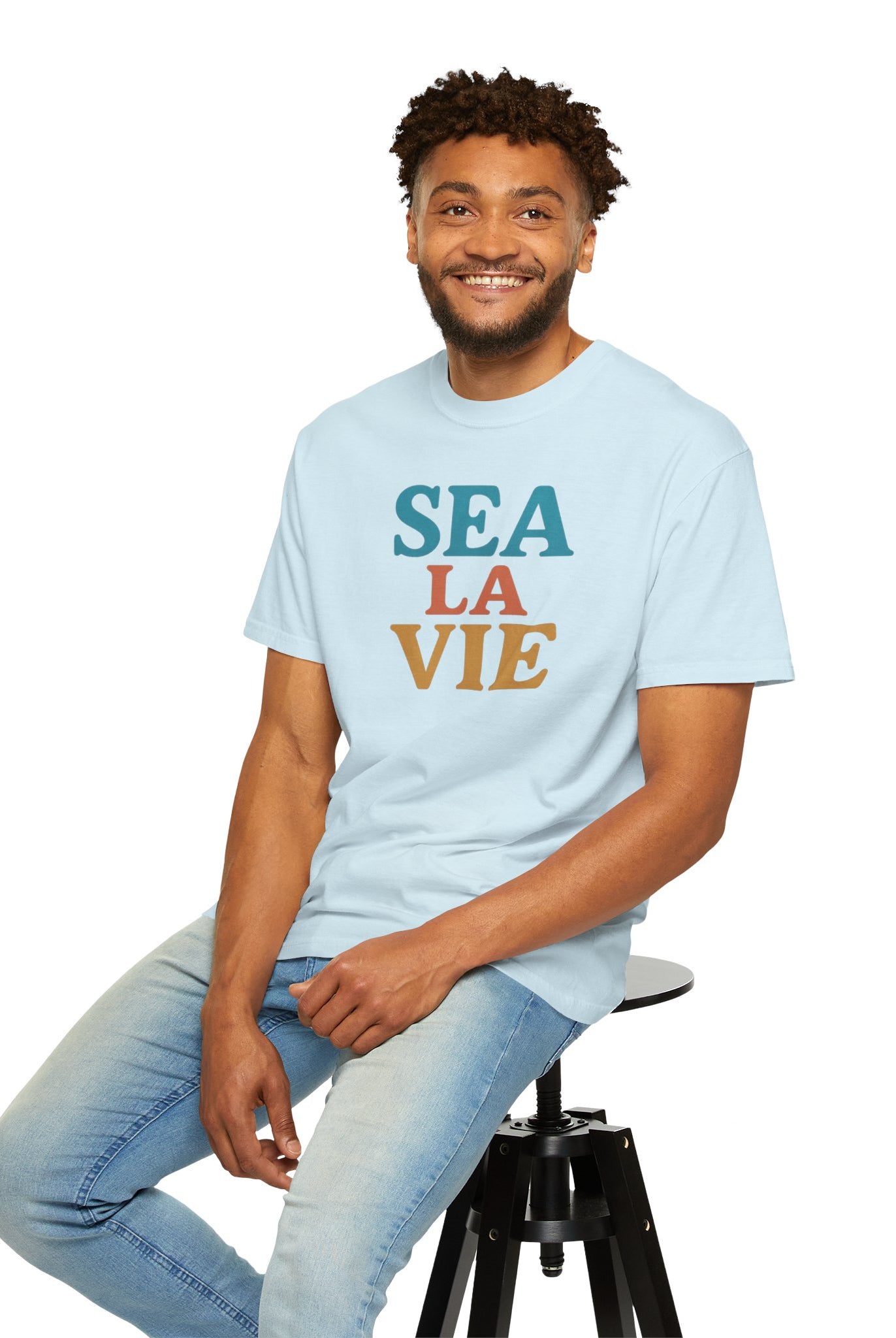 Maison Nautique "Sea La Vie" Vintage Tee, Unisex - Maison Nautique