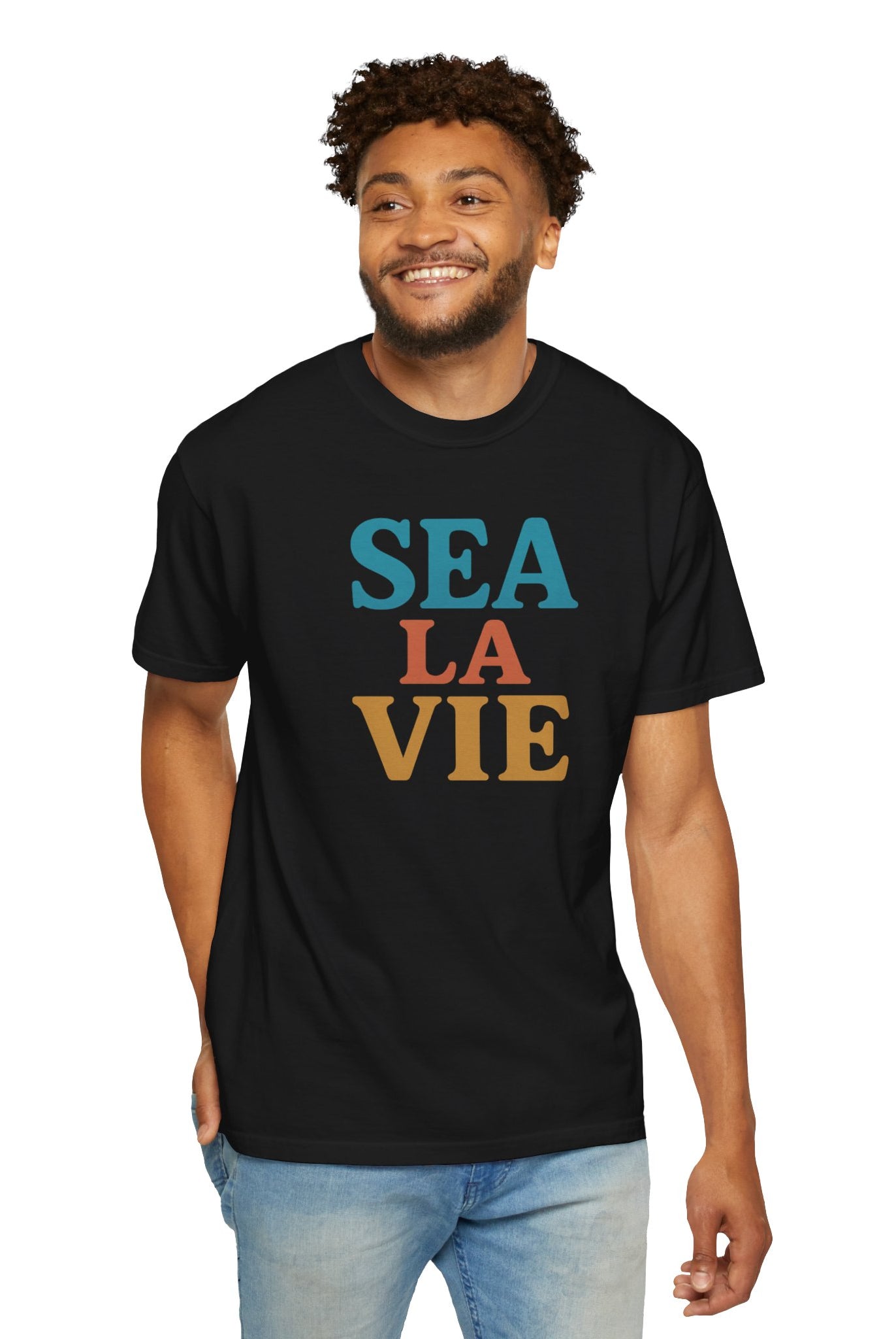 Maison Nautique "Sea La Vie" Vintage Tee, Unisex - Maison Nautique