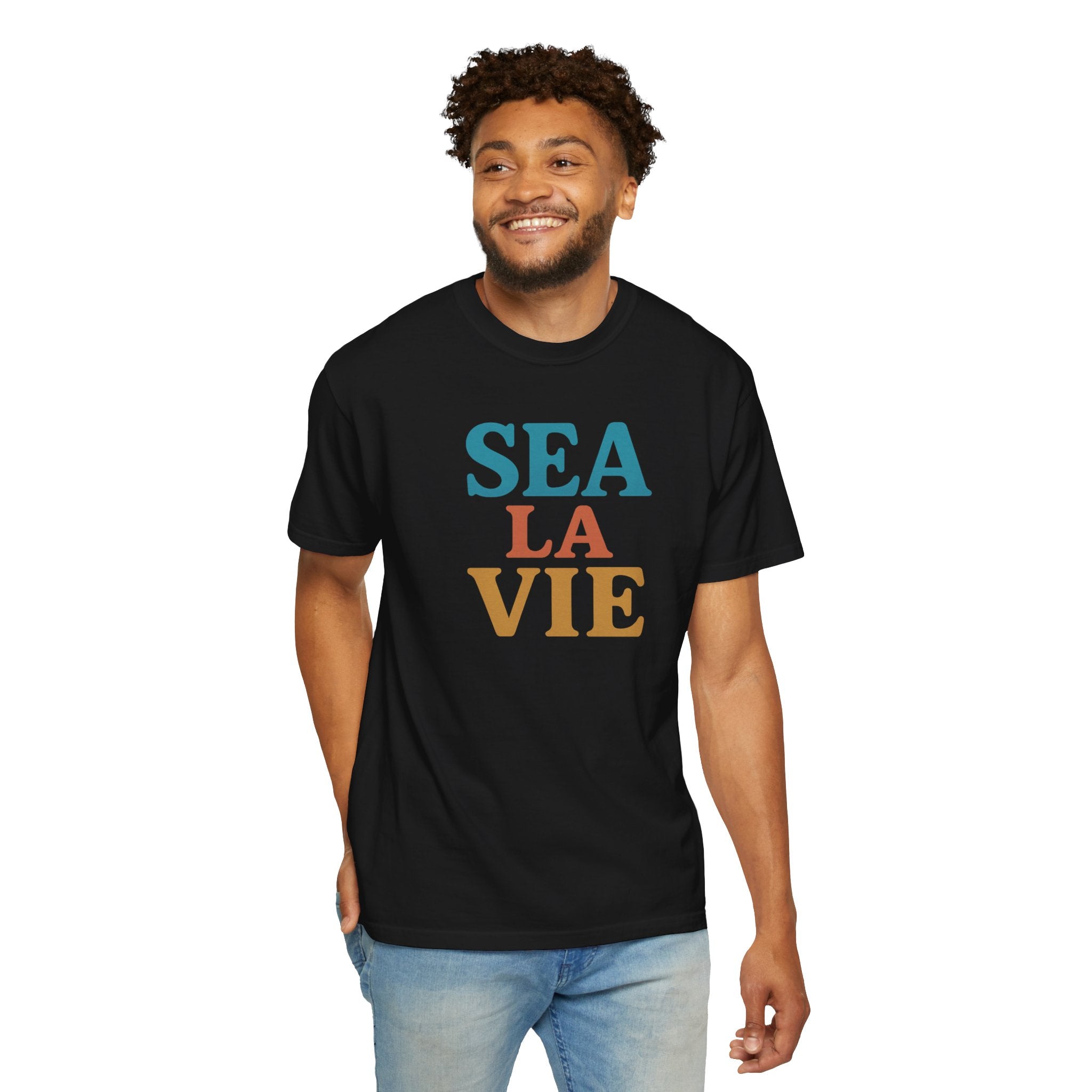 Maison Nautique "Sea La Vie" Vintage Tee, Unisex - Maison Nautique
