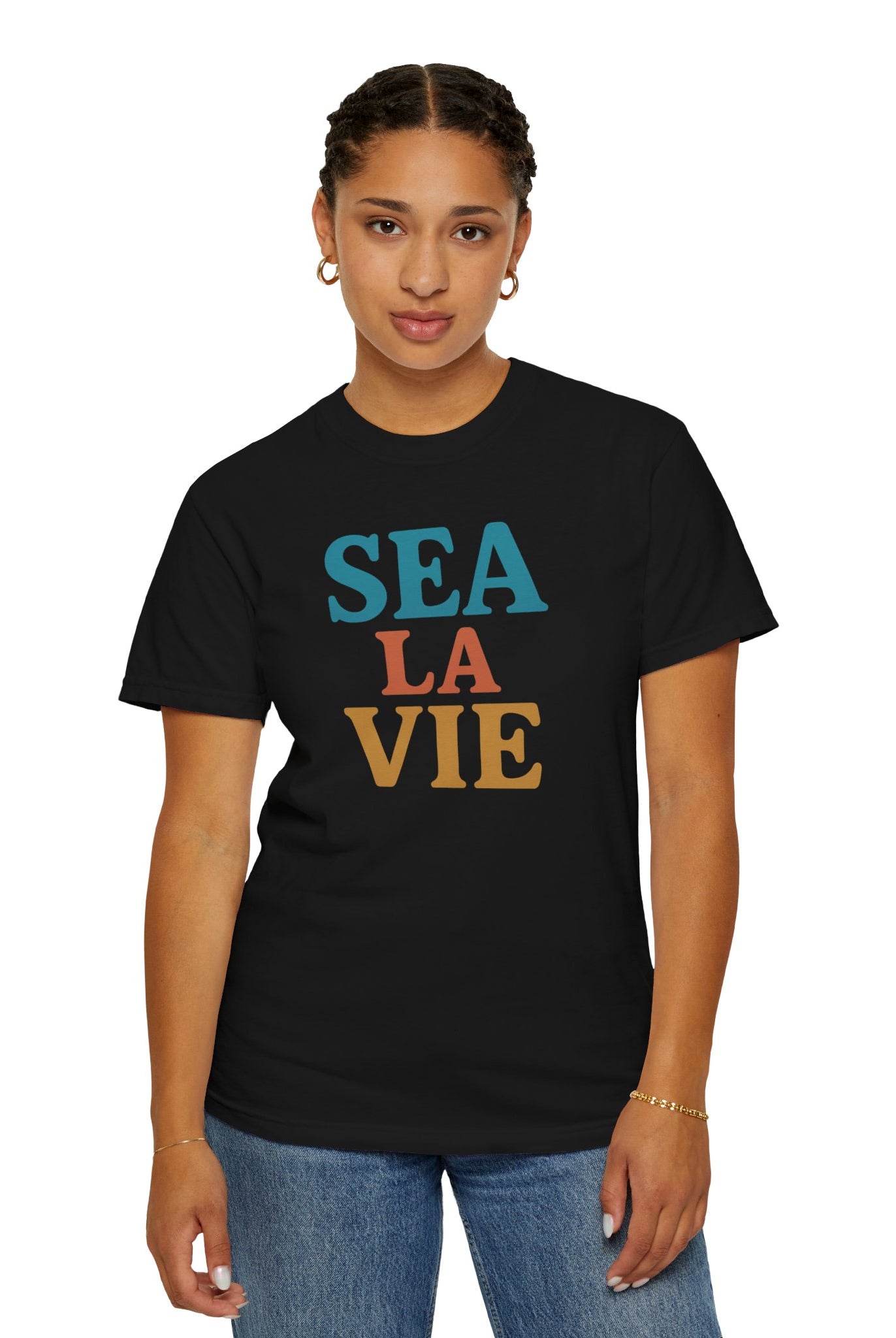 Maison Nautique "Sea La Vie" Vintage Tee, Unisex - Maison Nautique