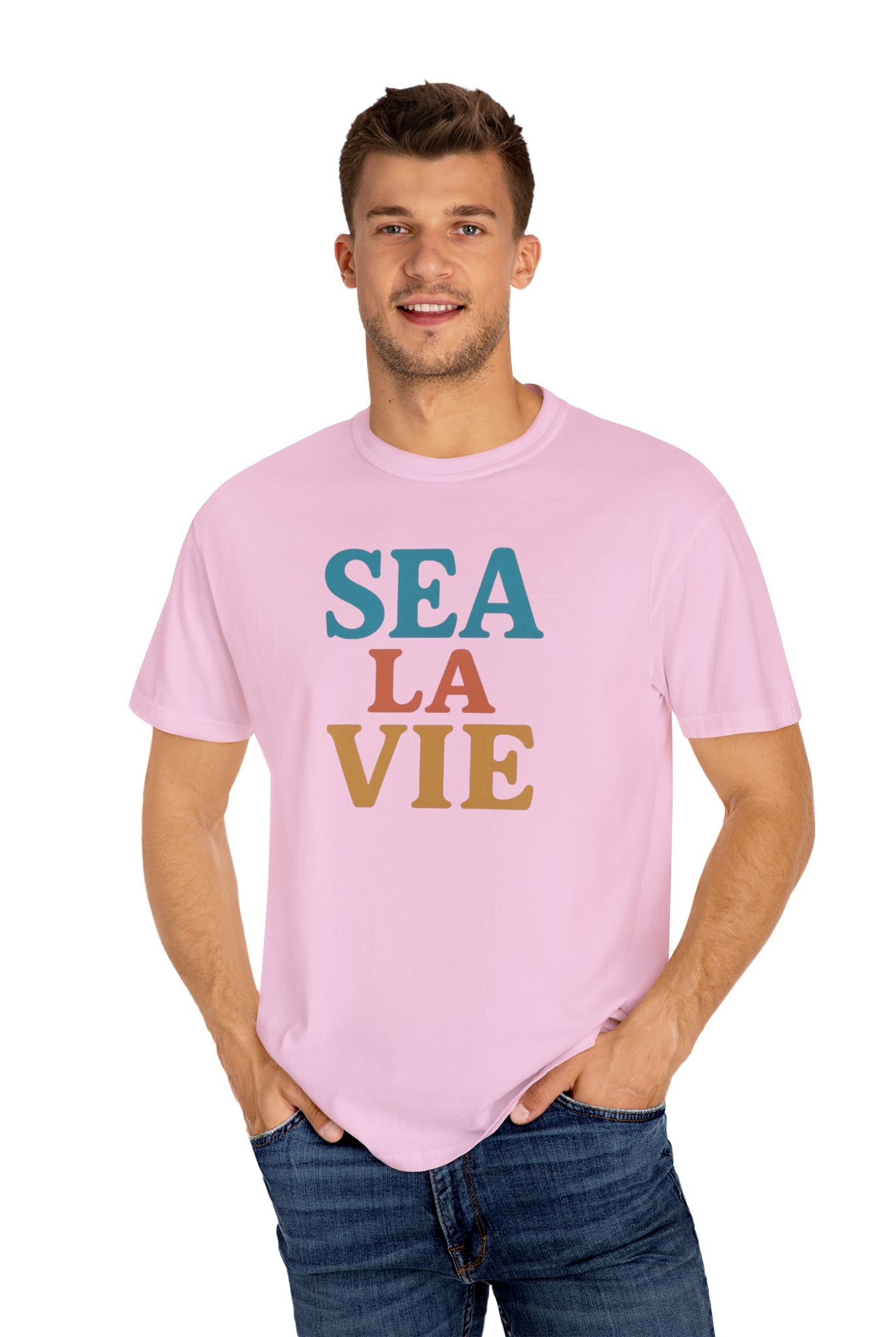 Maison Nautique "Sea La Vie" Vintage Tee, Unisex - Maison Nautique