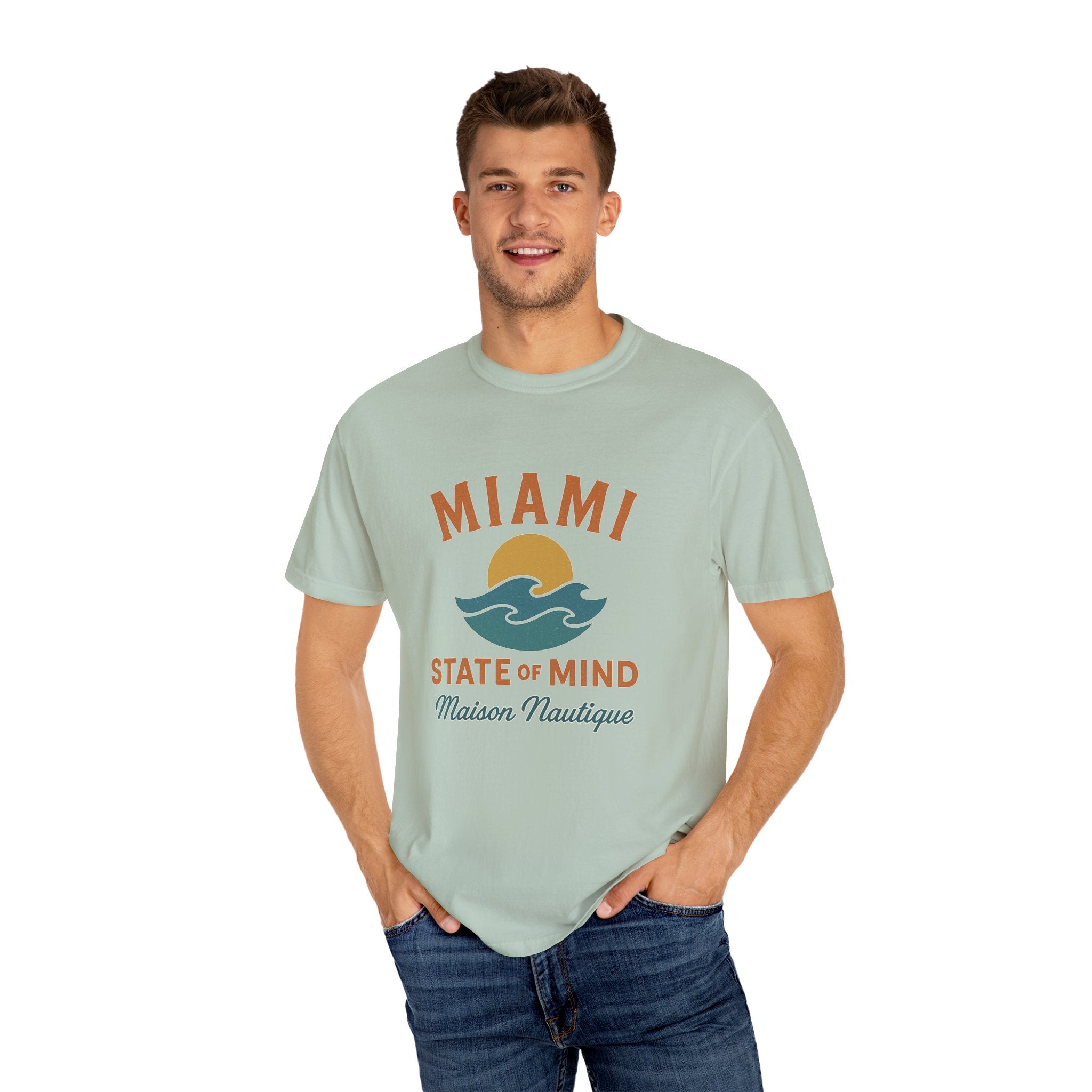 Miami State of Mind – Unisex Coastal Tee - Maison Nautique