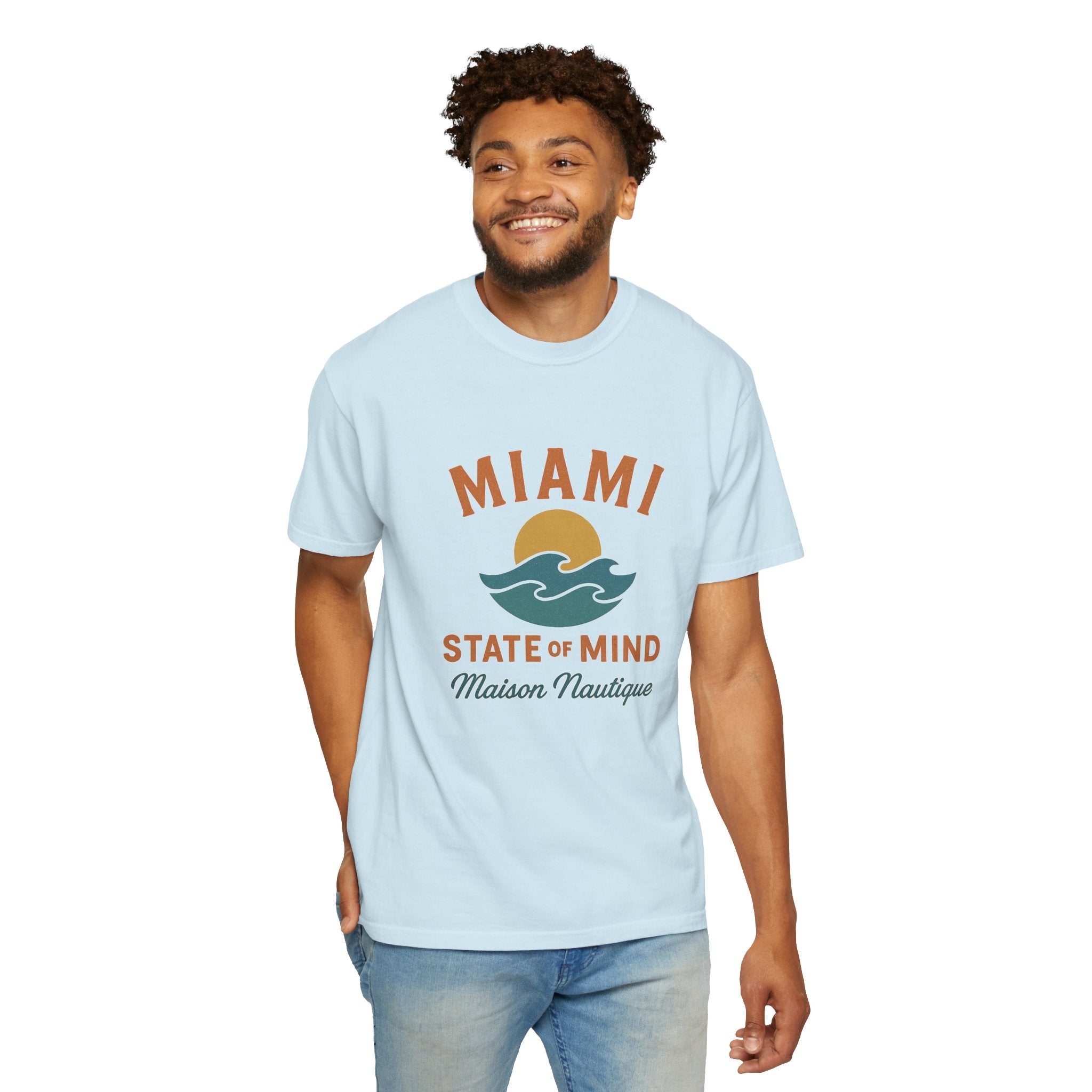 Miami State of Mind – Unisex Coastal Tee - Maison Nautique