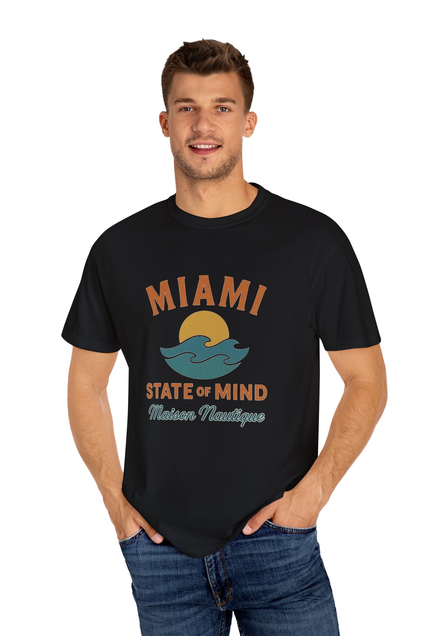 Miami State of Mind – Unisex Coastal Tee - Maison Nautique