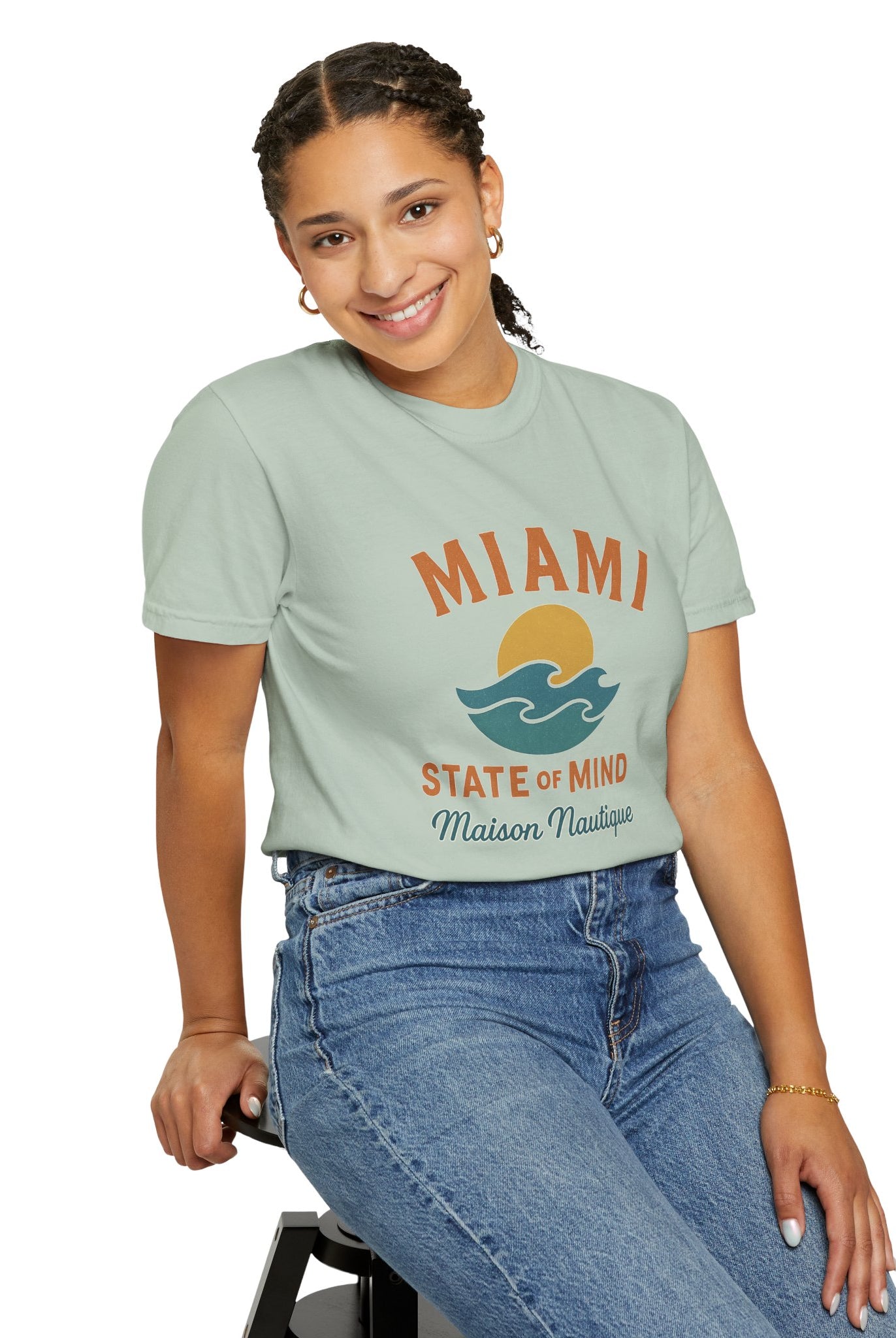 Miami State of Mind – Unisex Coastal Tee - Maison Nautique