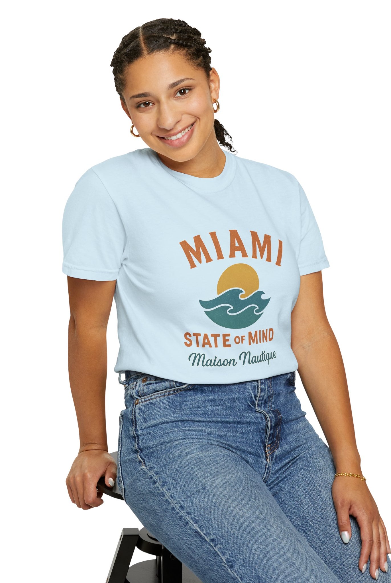 Miami State of Mind – Unisex Coastal Tee - Maison Nautique