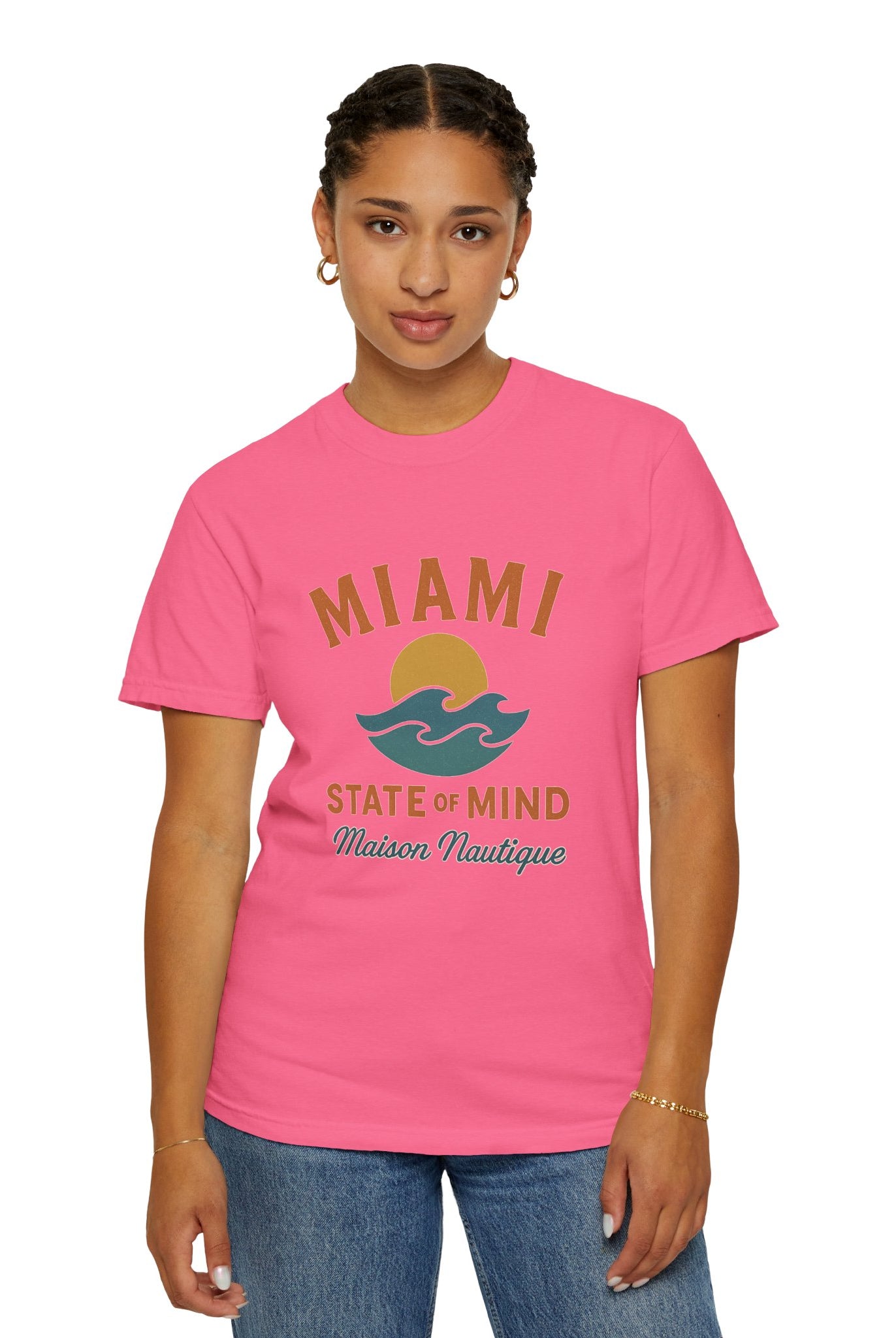 Miami State of Mind – Unisex Coastal Tee - Maison Nautique