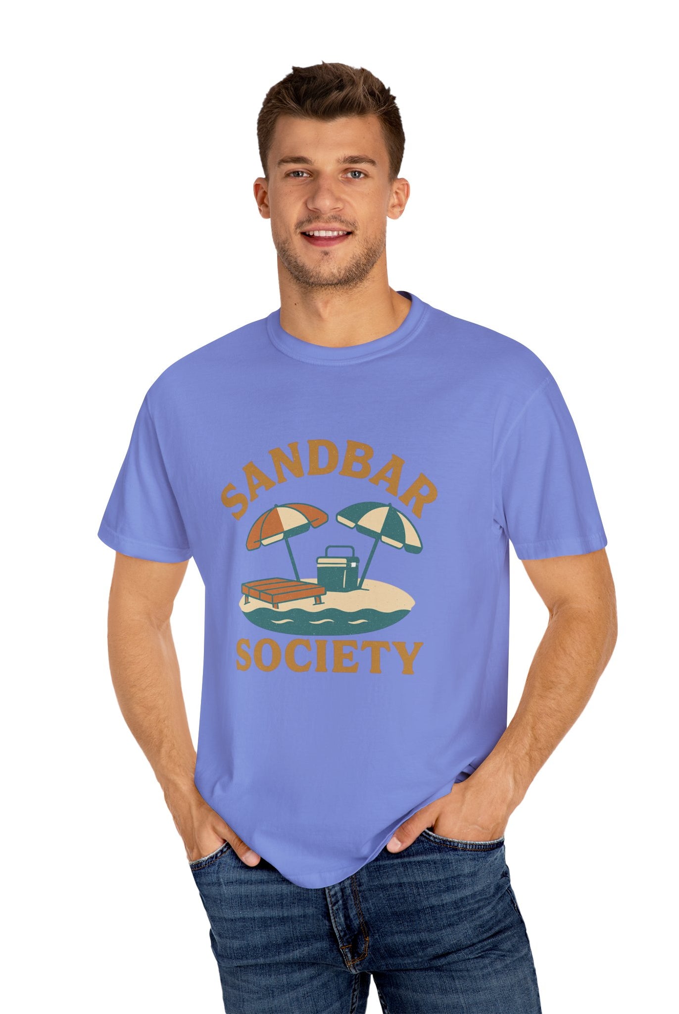 Sandbar Society – Unisex Coastal Tee - Maison Nautique