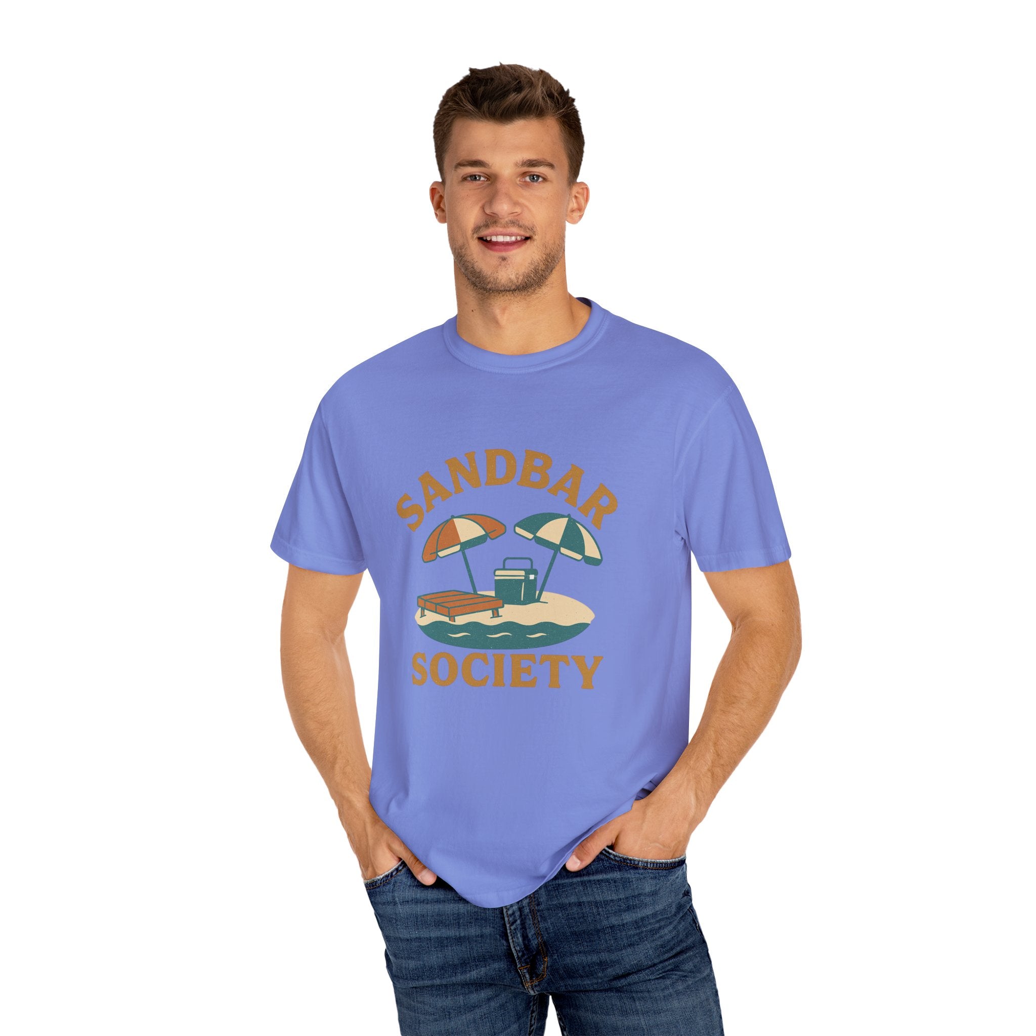 Sandbar Society – Unisex Coastal Tee - Maison Nautique