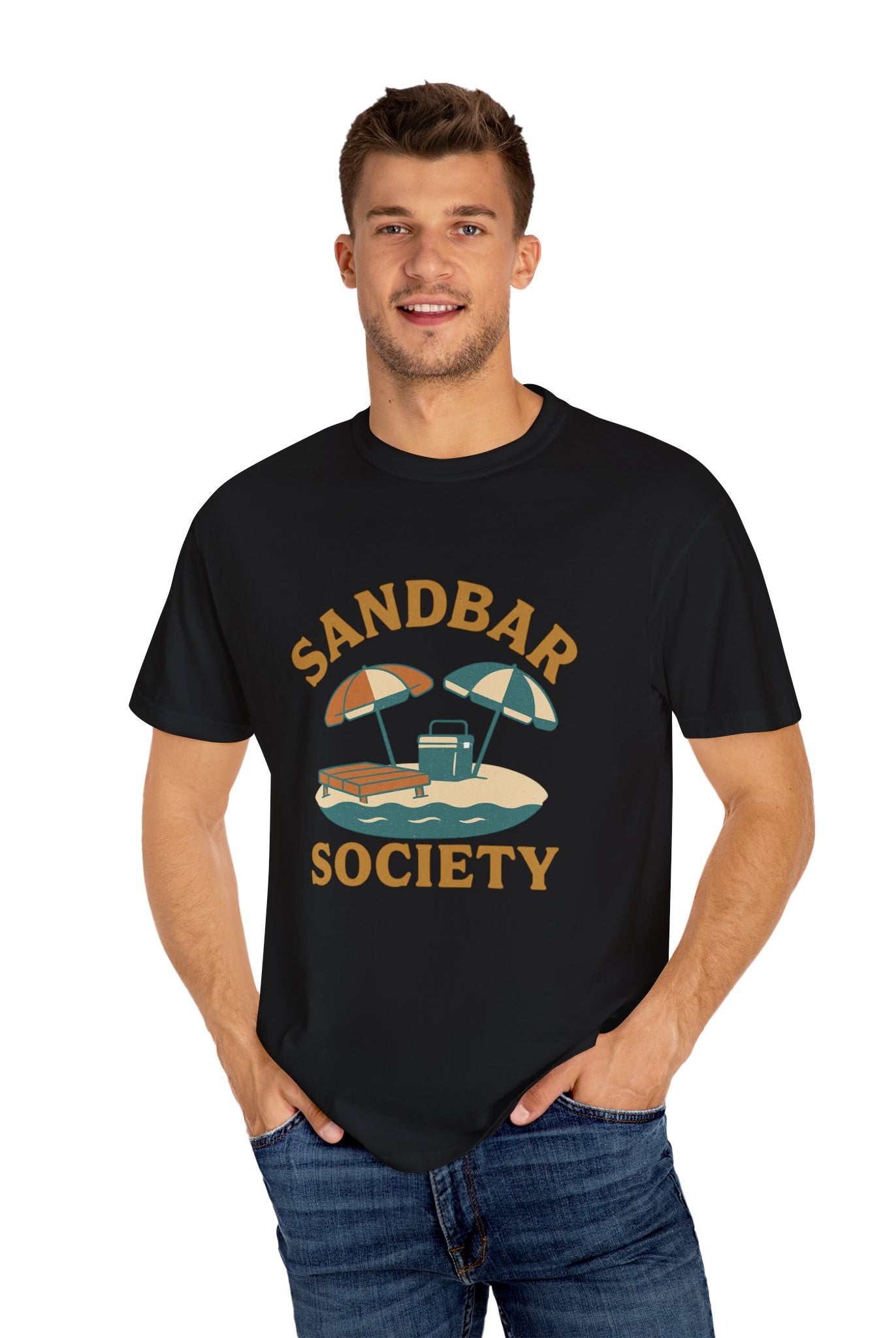 Sandbar Society – Unisex Coastal Tee - Maison Nautique