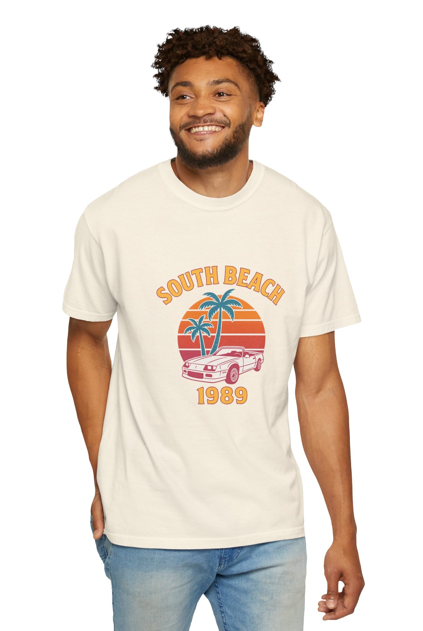 South Beach 1989 – Vintage Miami Unisex Tee - Maison Nautique