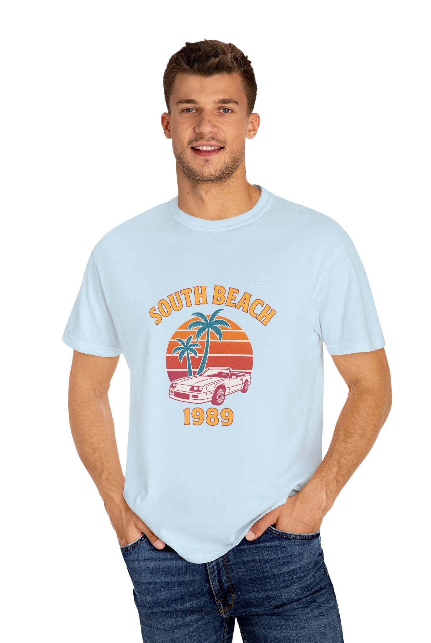 South Beach 1989 – Vintage Miami Unisex Tee - Maison Nautique