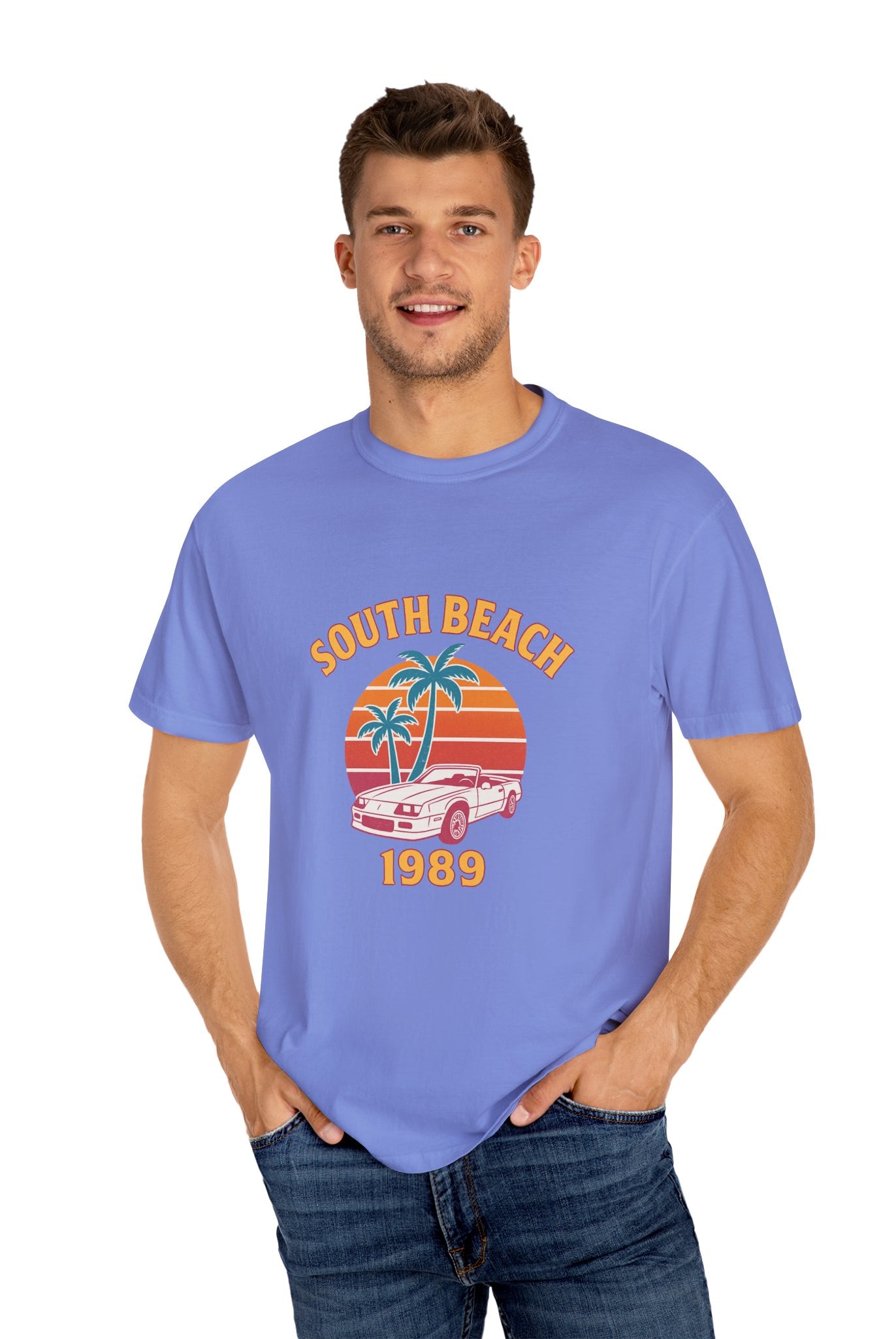 South Beach 1989 – Vintage Miami Unisex Tee - Maison Nautique