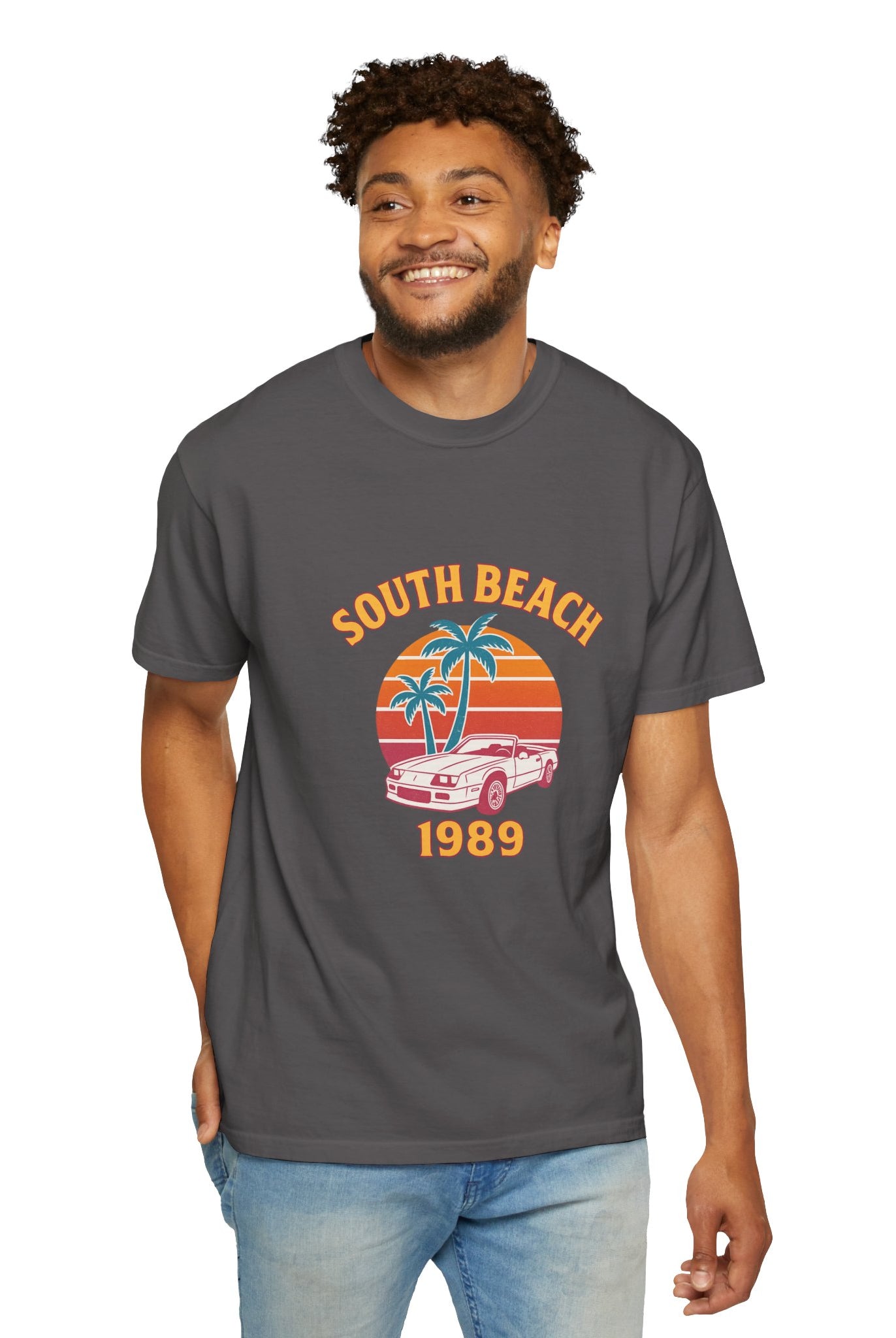 South Beach 1989 – Vintage Miami Unisex Tee - Maison Nautique