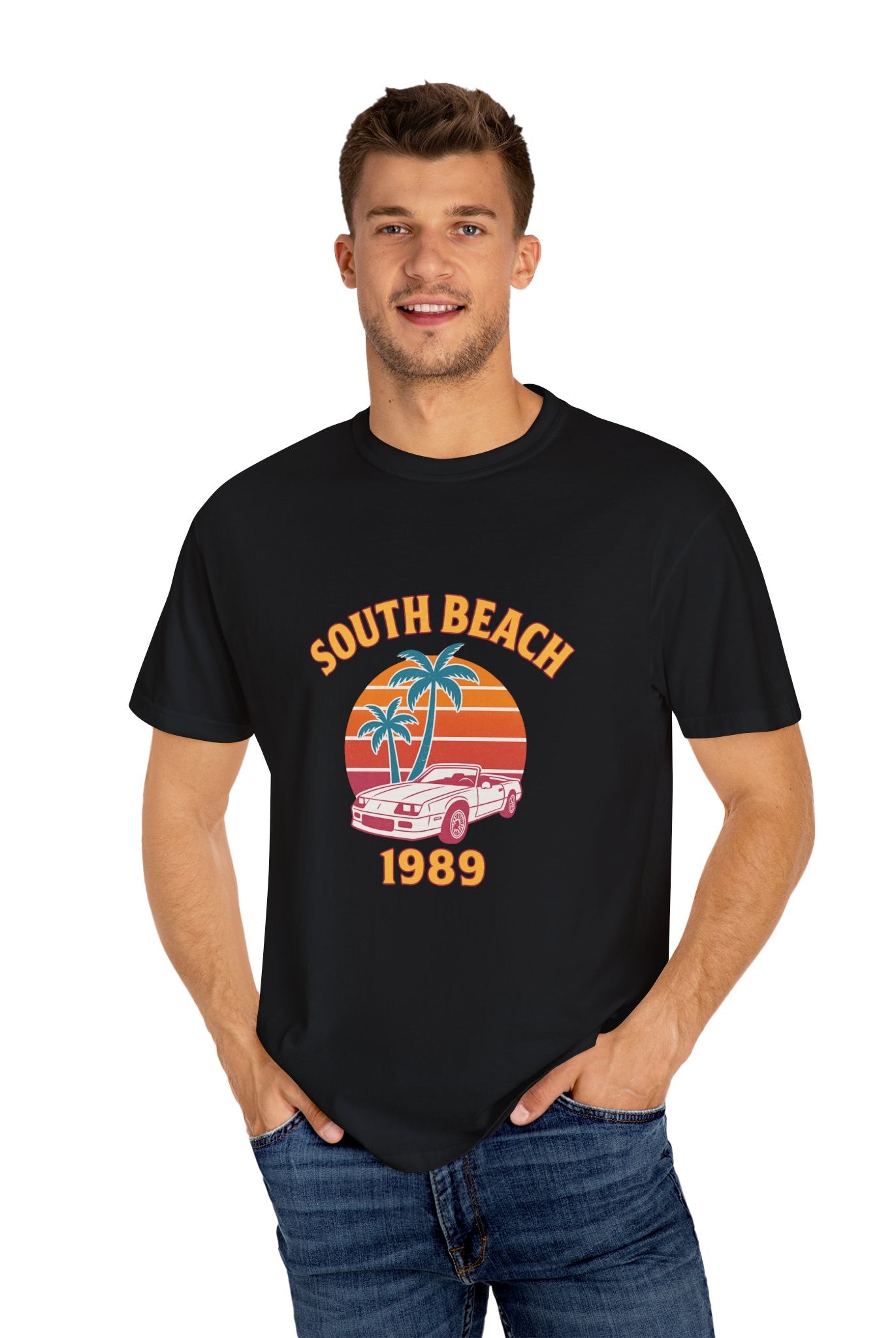 South Beach 1989 – Vintage Miami Unisex Tee - Maison Nautique