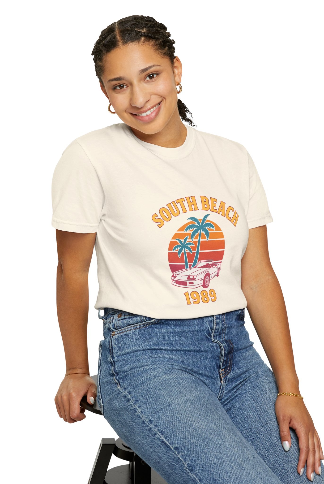 South Beach 1989 – Vintage Miami Unisex Tee - Maison Nautique