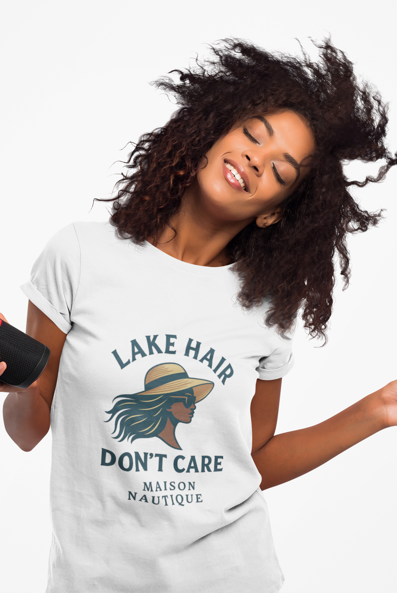 Lake Hair, Don’t Care” Softstyle Tee – Maison Nautique - Maison Nautique