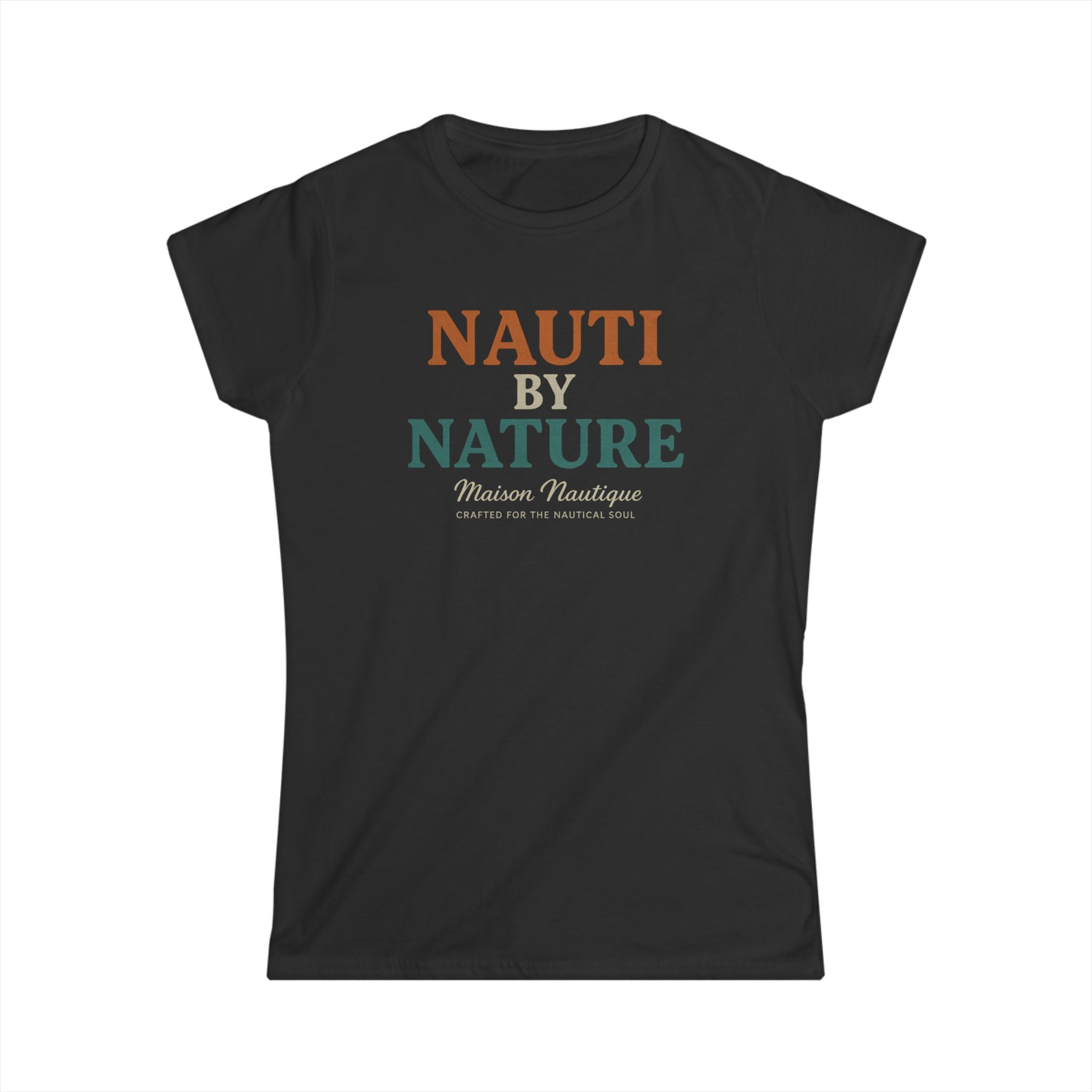 Maison Nautique "Nauti by Nature" Women's Softstyle Tee - Maison Nautique