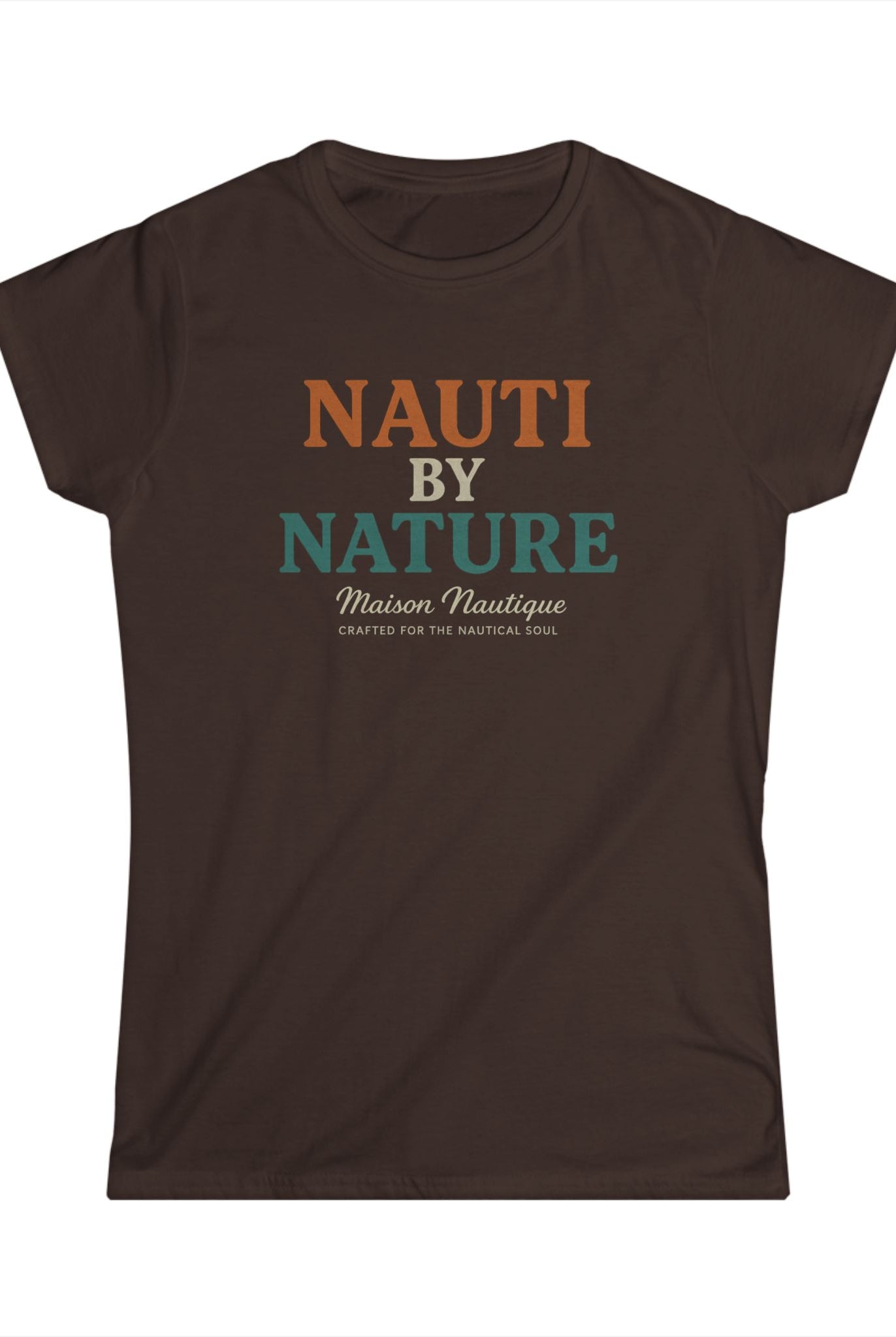 Maison Nautique "Nauti by Nature" Women's Softstyle Tee - Maison Nautique