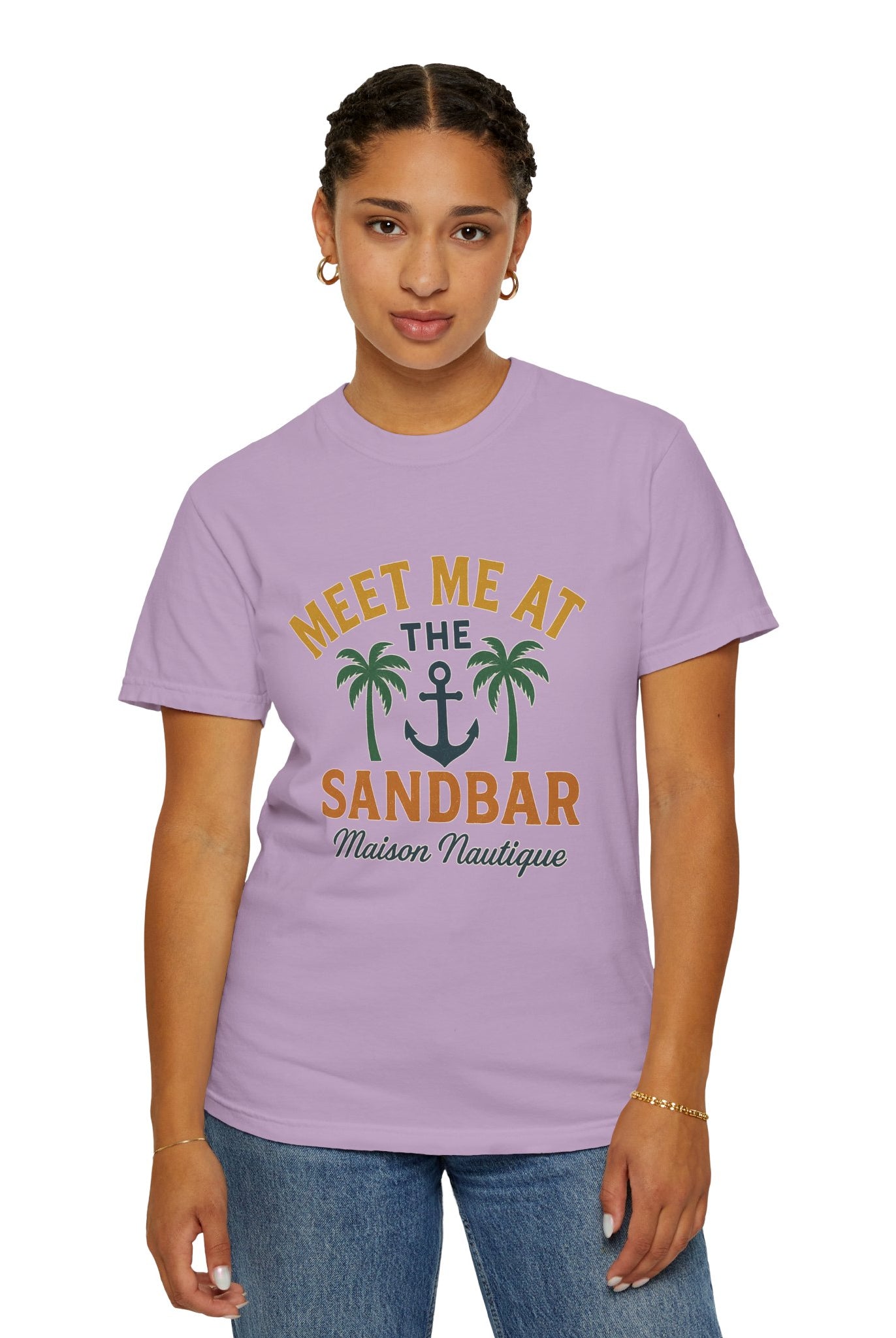Meet Me at the Sandbar – Unisex Nautical Tee - Maison Nautique