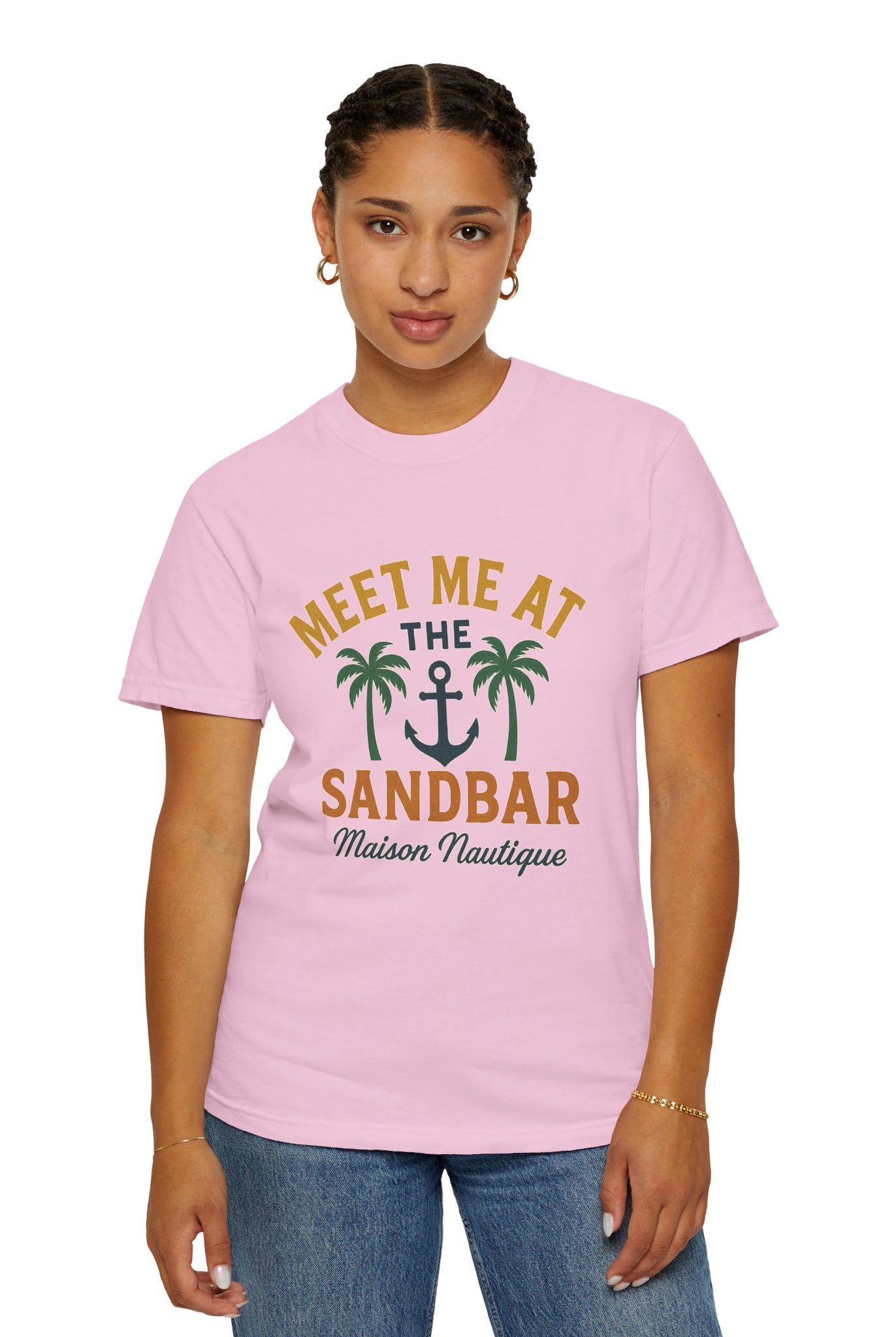 Meet Me at the Sandbar – Unisex Nautical Tee - Maison Nautique
