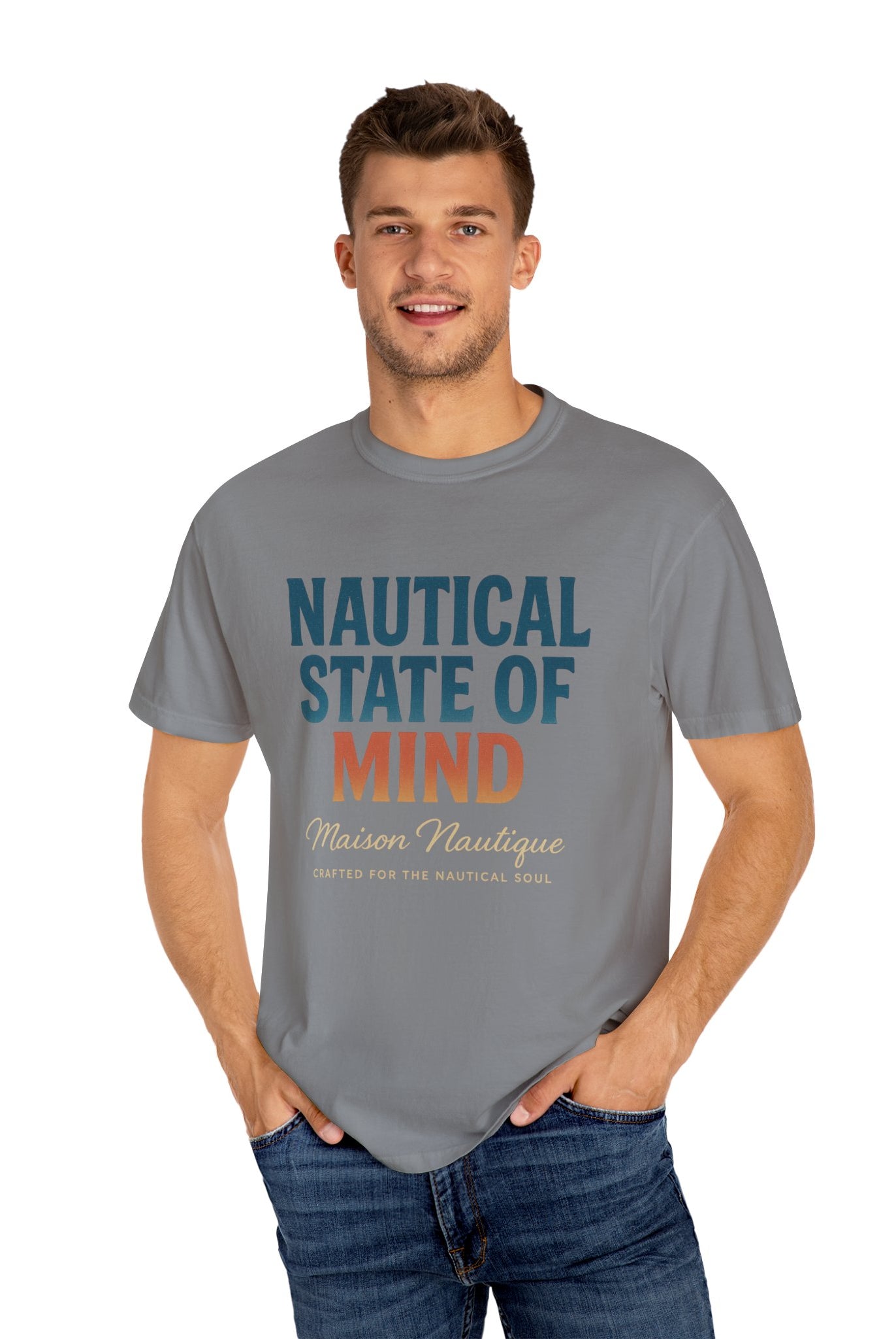 Nautical State of Mind – Unisex Coastal Tee - Maison Nautique