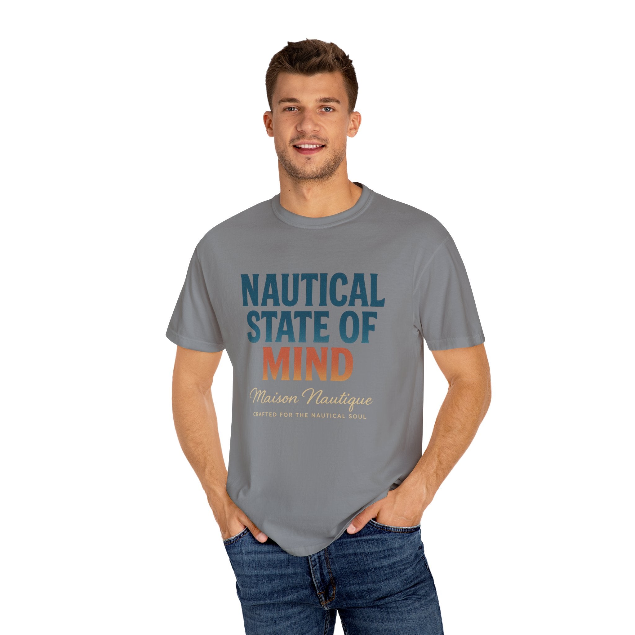 Nautical State of Mind – Unisex Coastal Tee - Maison Nautique