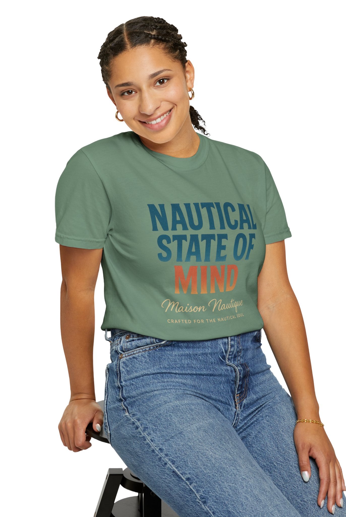 Nautical State of Mind – Unisex Coastal Tee - Maison Nautique