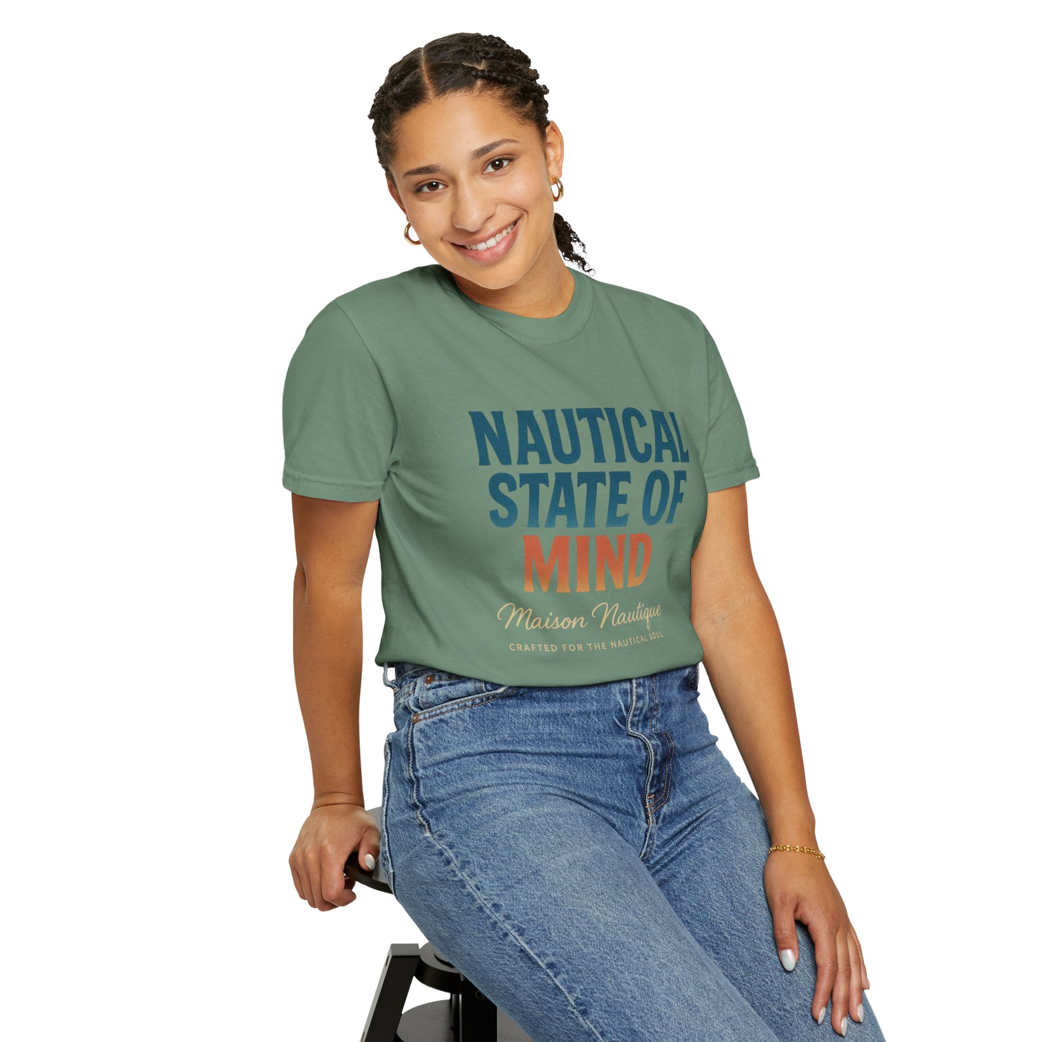 Nautical State of Mind – Unisex Coastal Tee - Maison Nautique