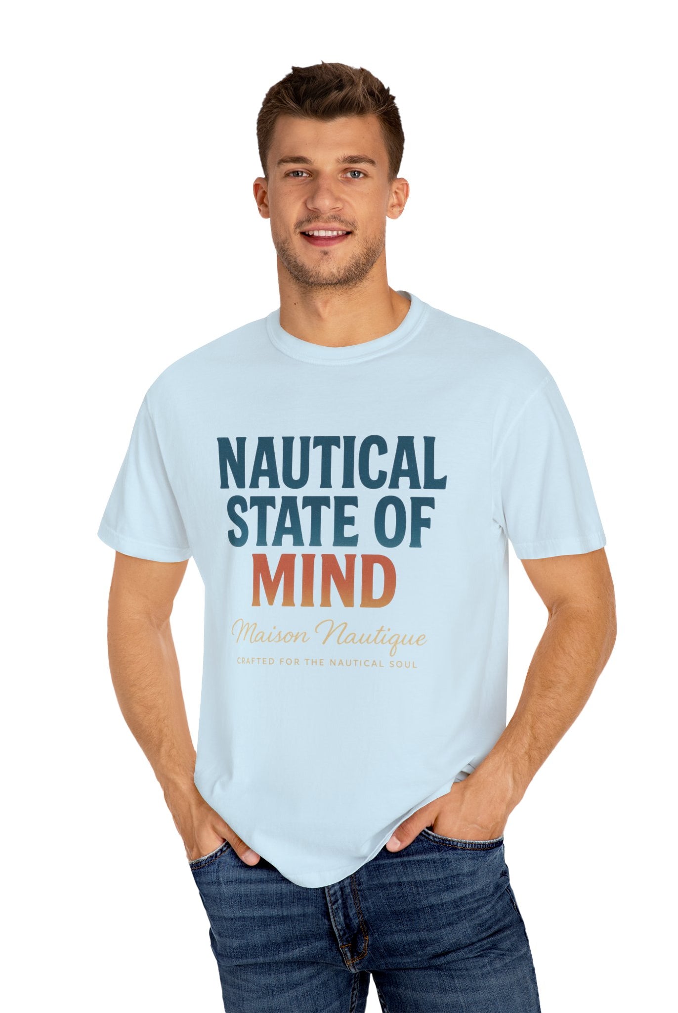 Nautical State of Mind – Unisex Coastal Tee - Maison Nautique