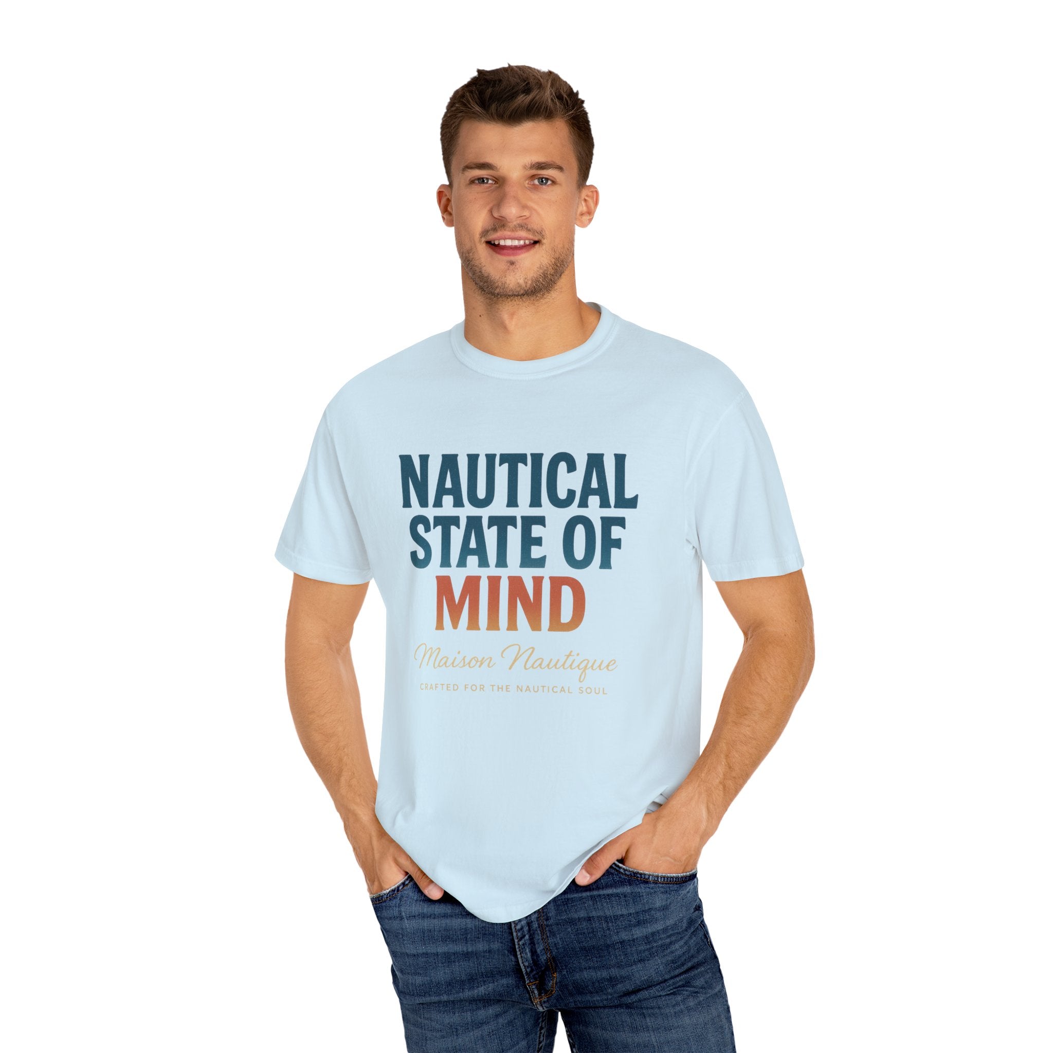 Nautical State of Mind – Unisex Coastal Tee - Maison Nautique