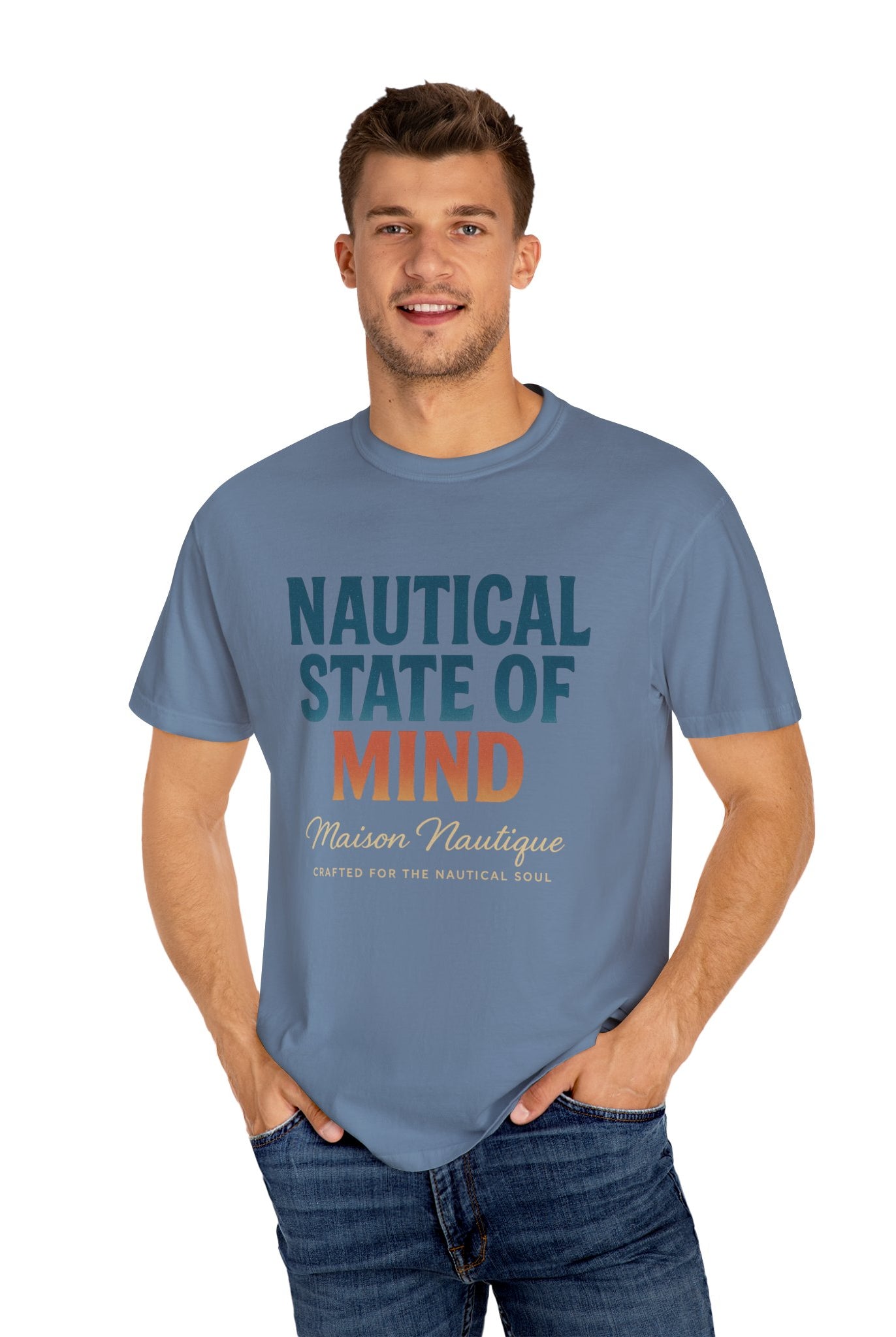 Nautical State of Mind – Unisex Coastal Tee - Maison Nautique