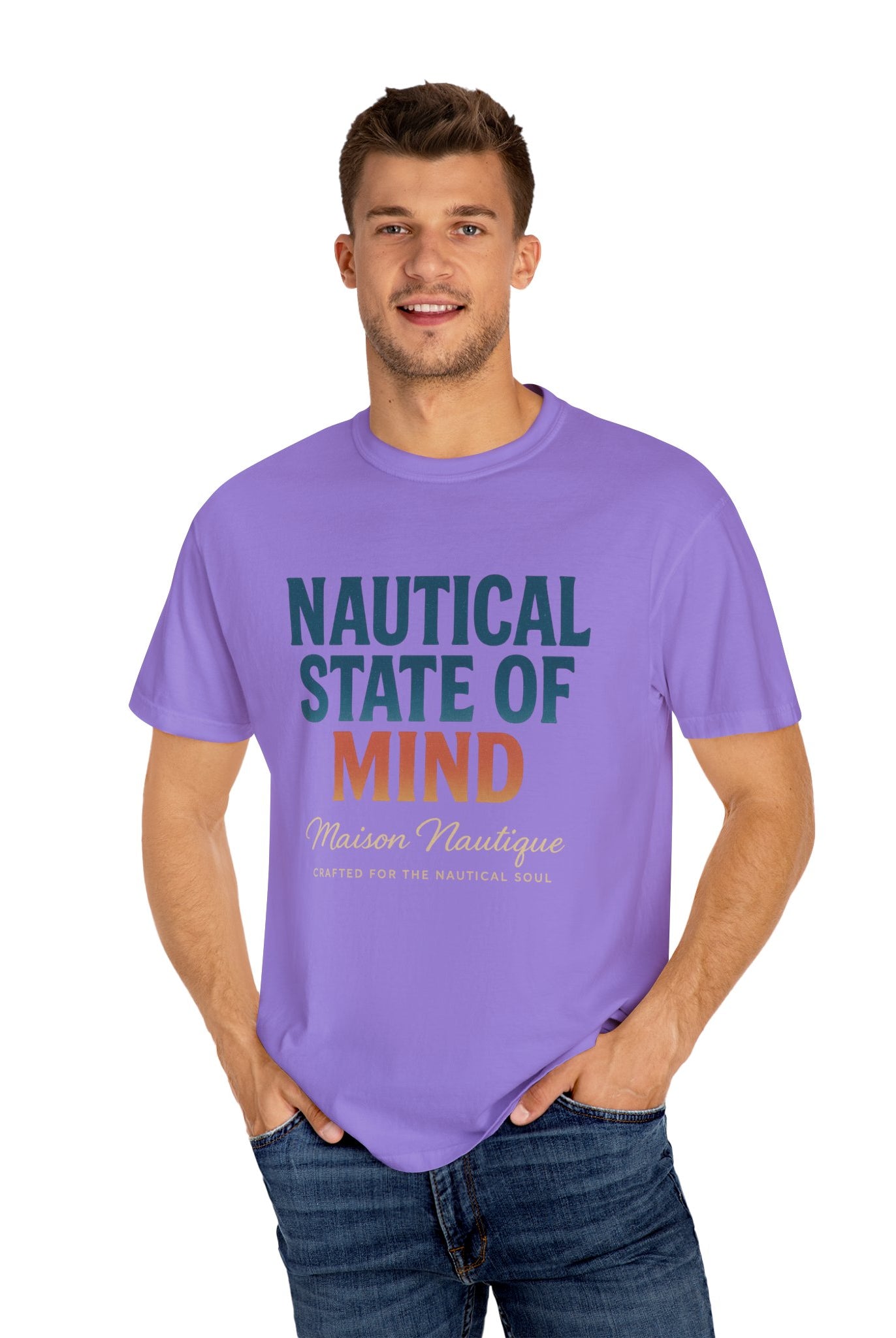 Nautical State of Mind – Unisex Coastal Tee - Maison Nautique