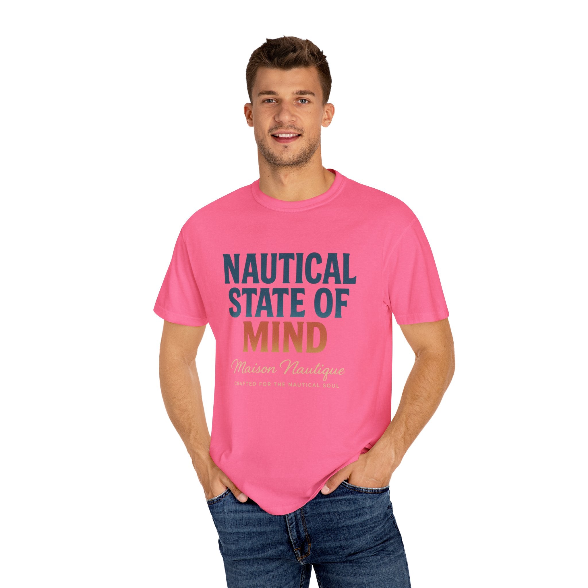 Nautical State of Mind – Unisex Coastal Tee - Maison Nautique