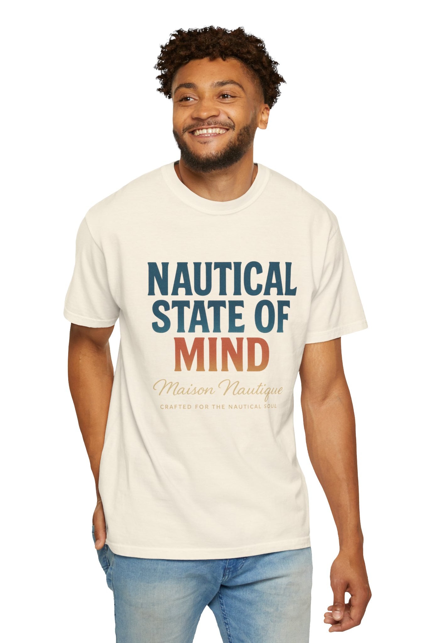 Nautical State of Mind – Unisex Coastal Tee - Maison Nautique