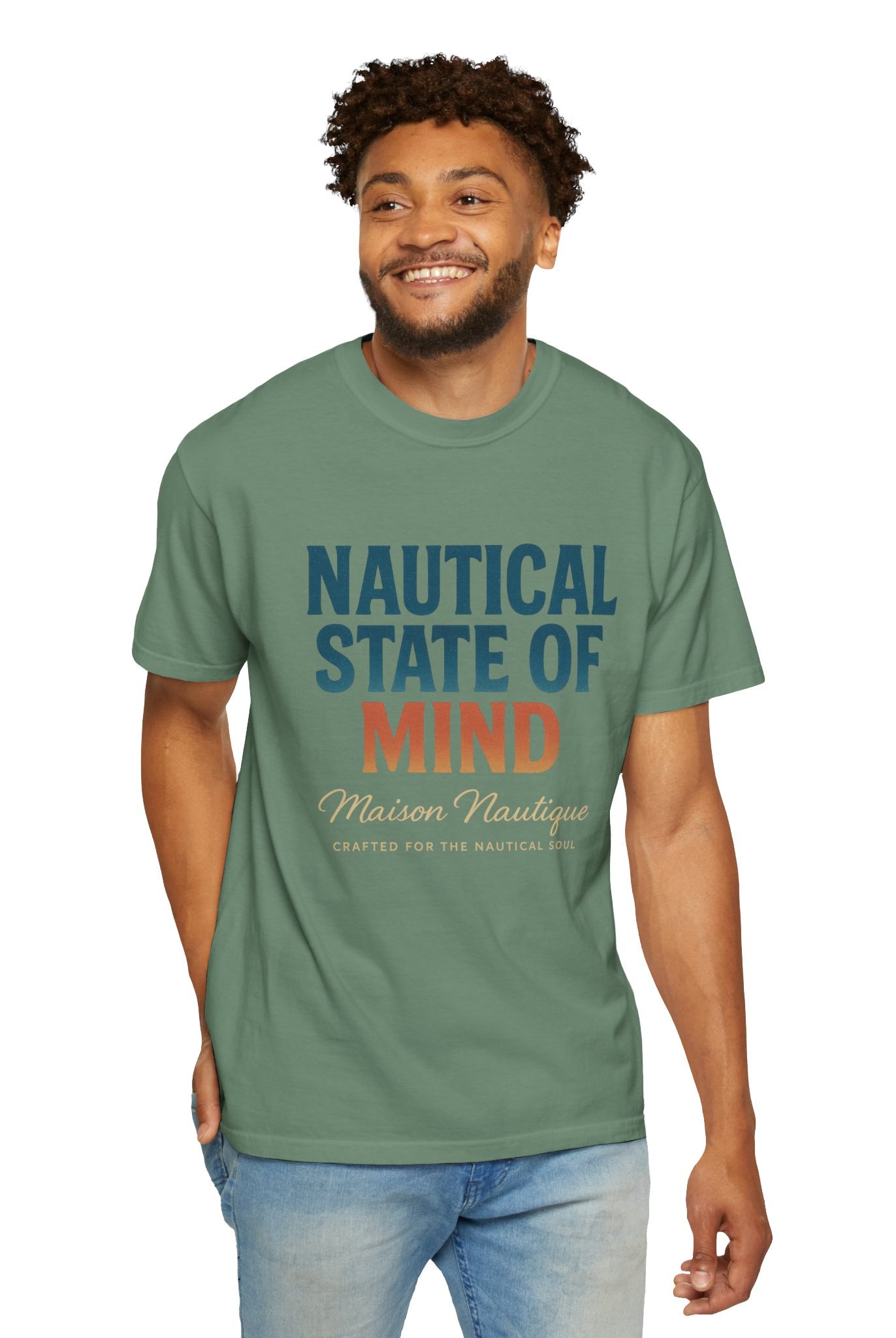Nautical State of Mind – Unisex Coastal Tee - Maison Nautique