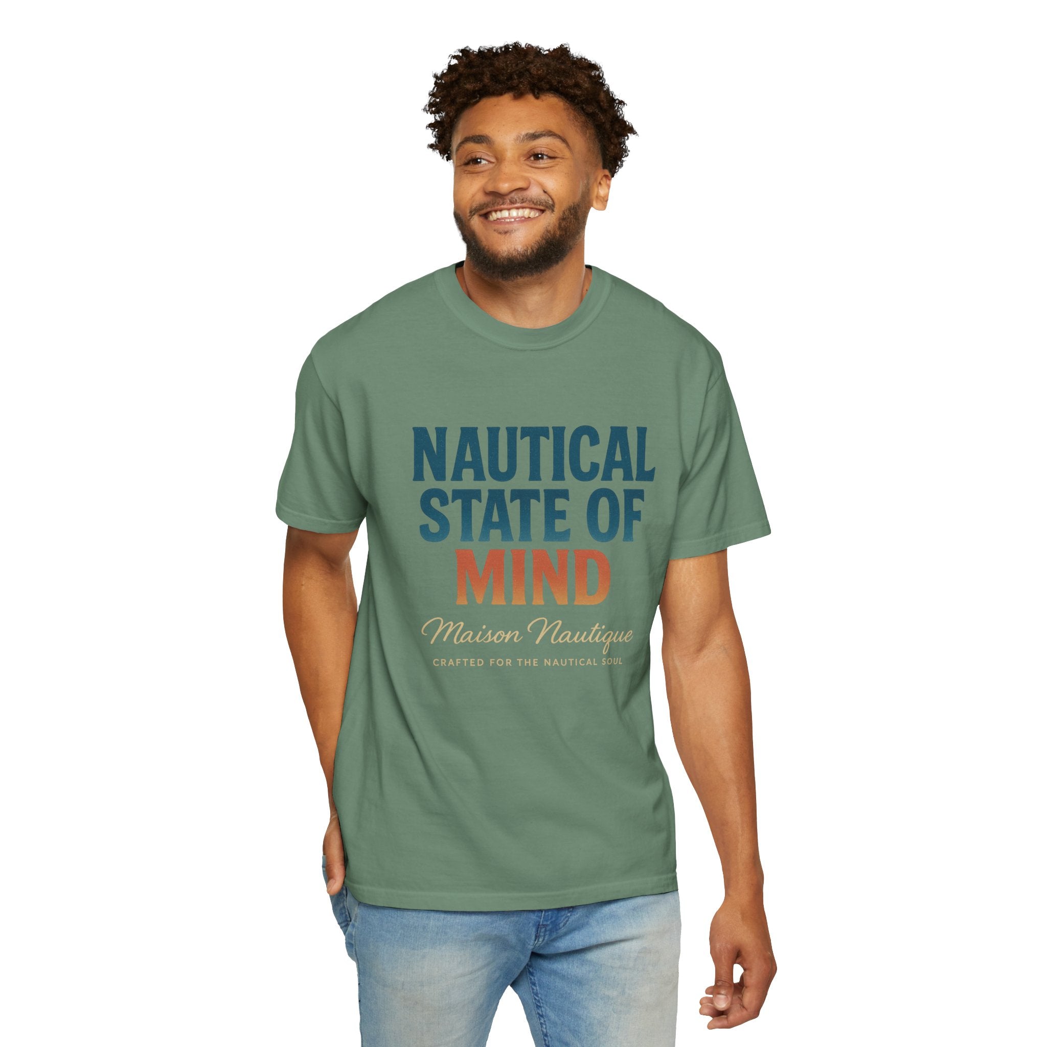 Nautical State of Mind – Unisex Coastal Tee - Maison Nautique