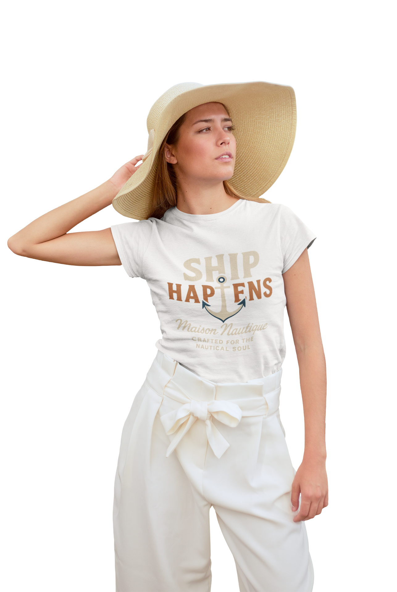 Ship Happens – Women’s Nautical Tee - Maison Nautique