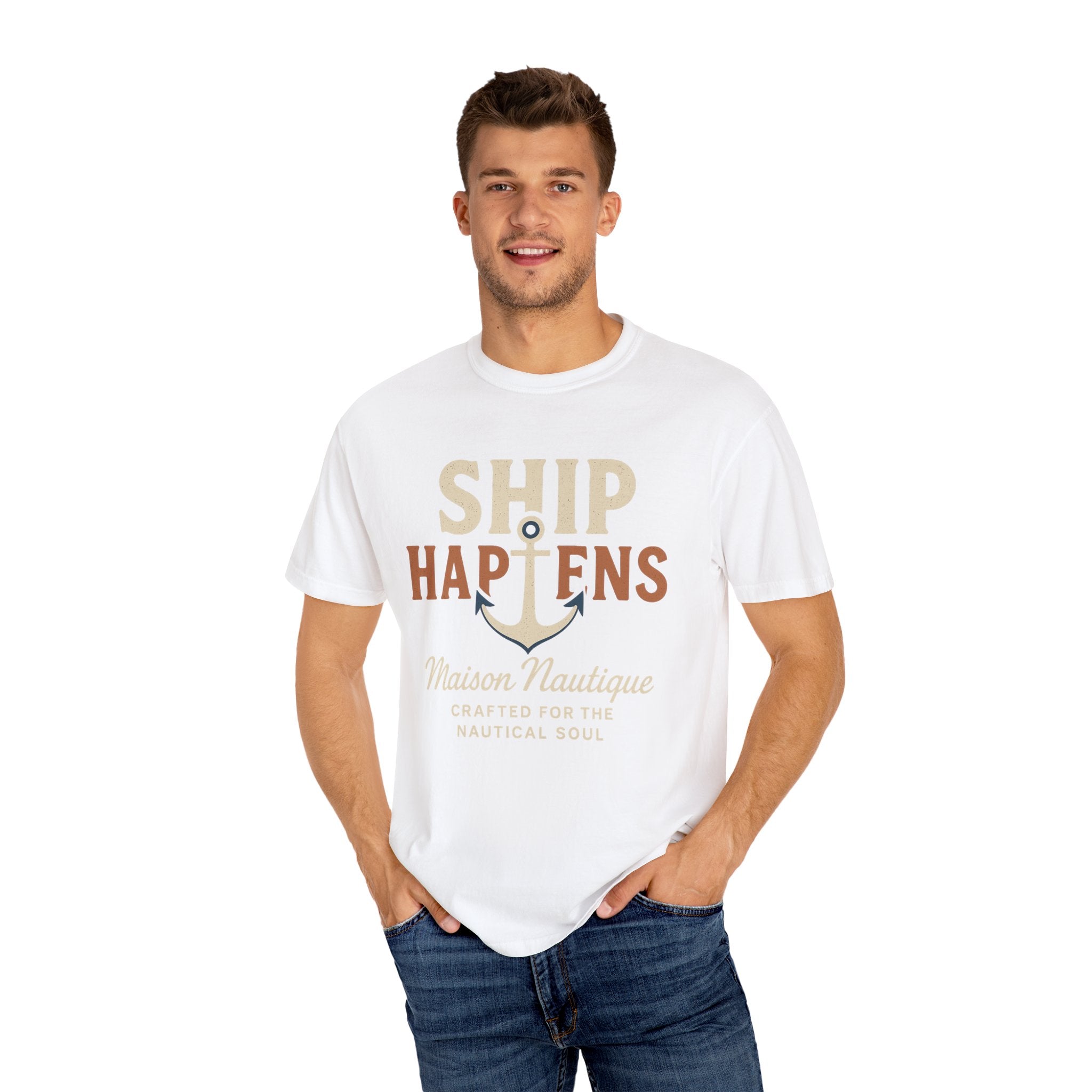 Ship Happens – Women’s Nautical Tee - Maison Nautique