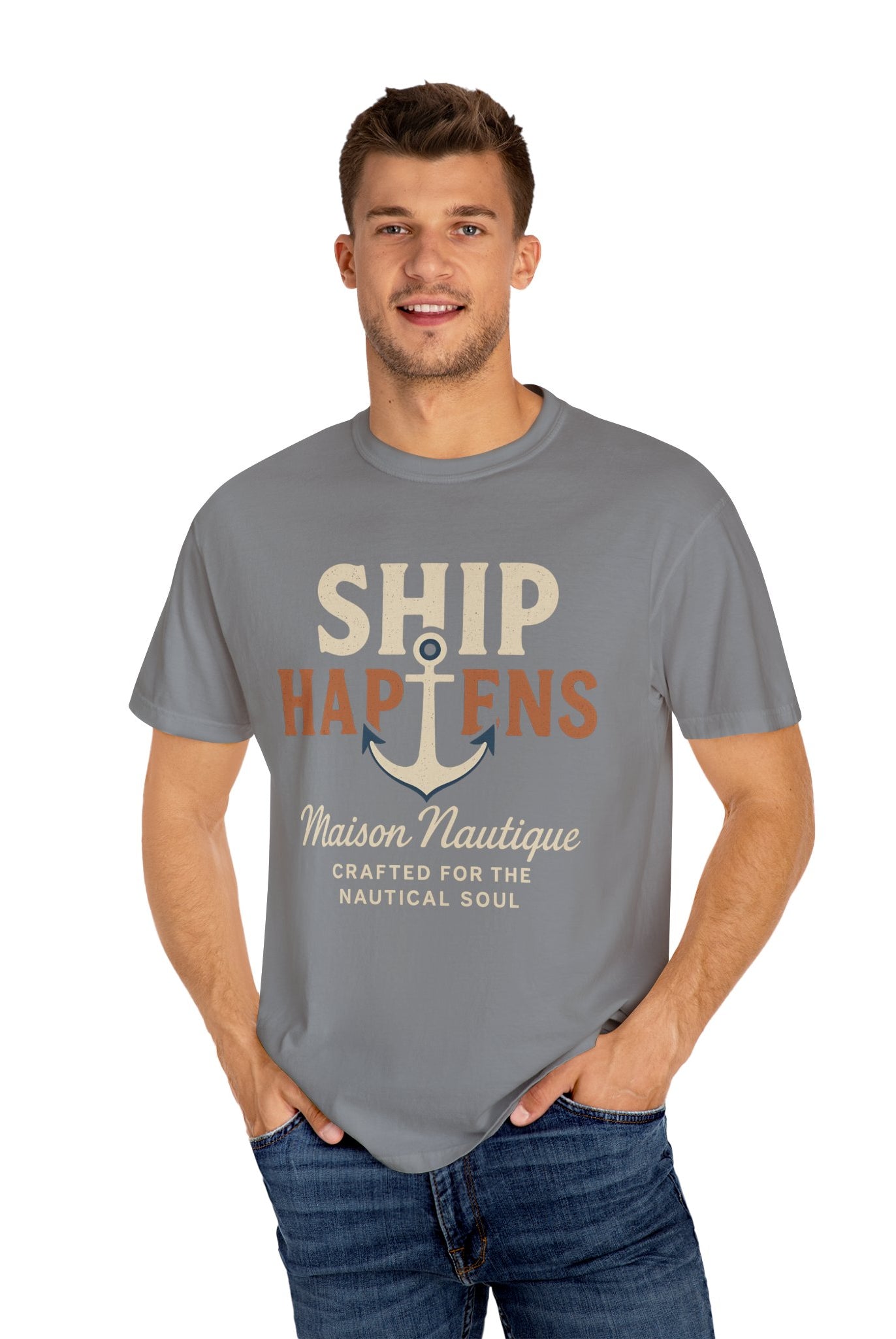 Ship Happens – Women’s Nautical Tee - Maison Nautique