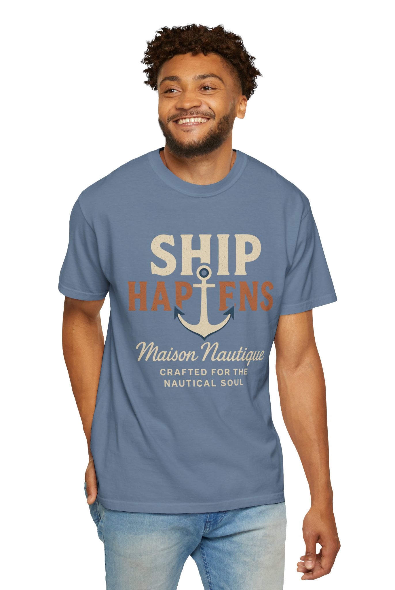 Ship Happens – Women’s Nautical Tee - Maison Nautique